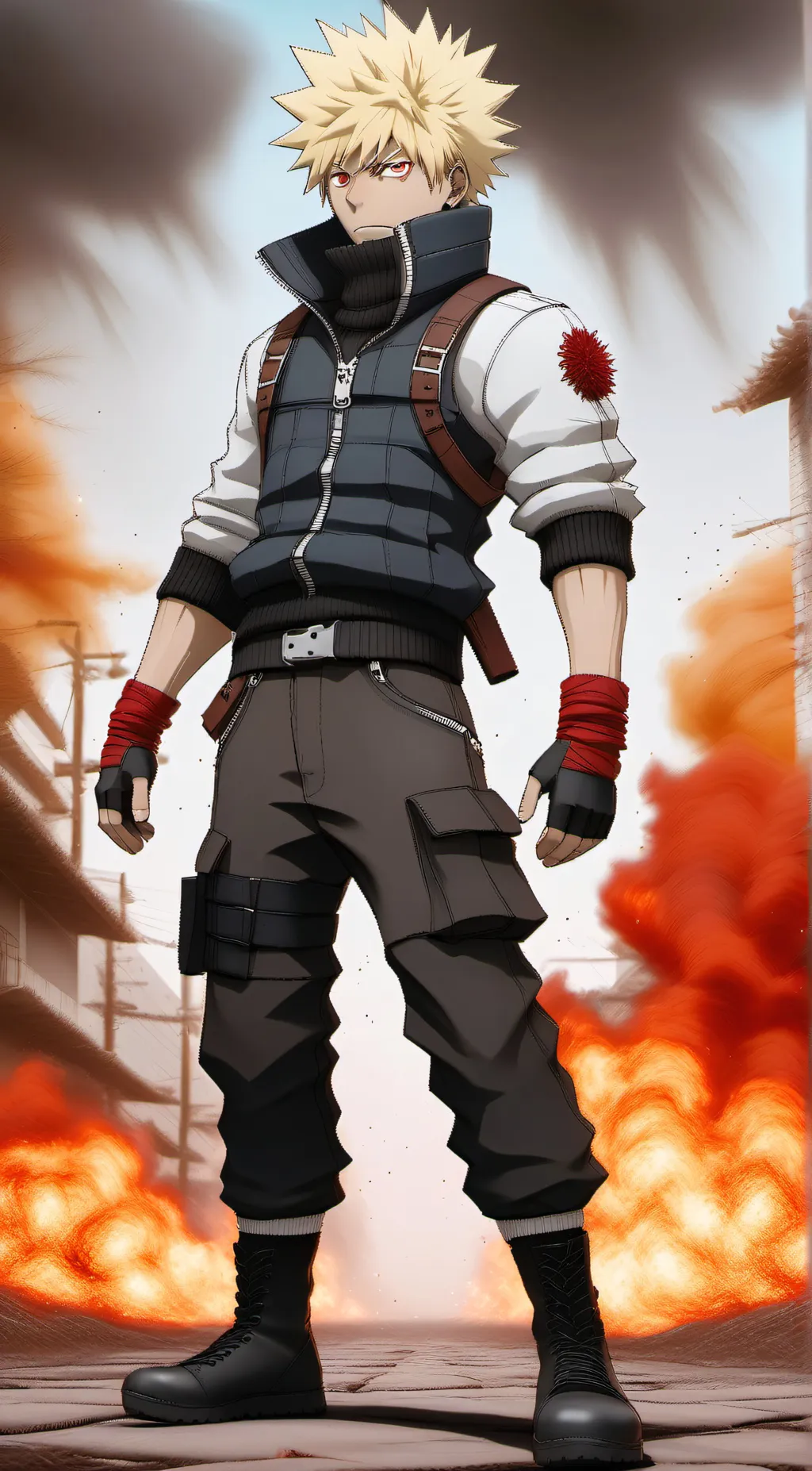 ai character: Bakugou background
