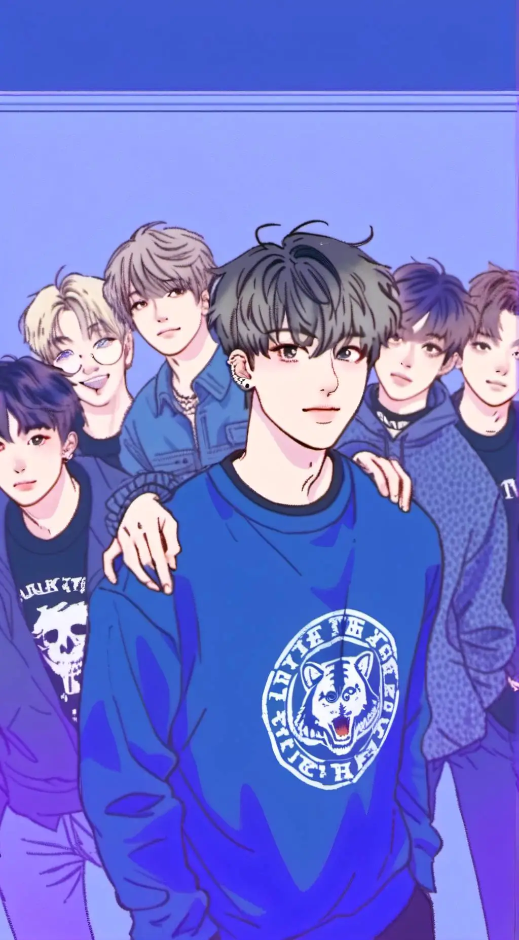 ai character: Colby brock background