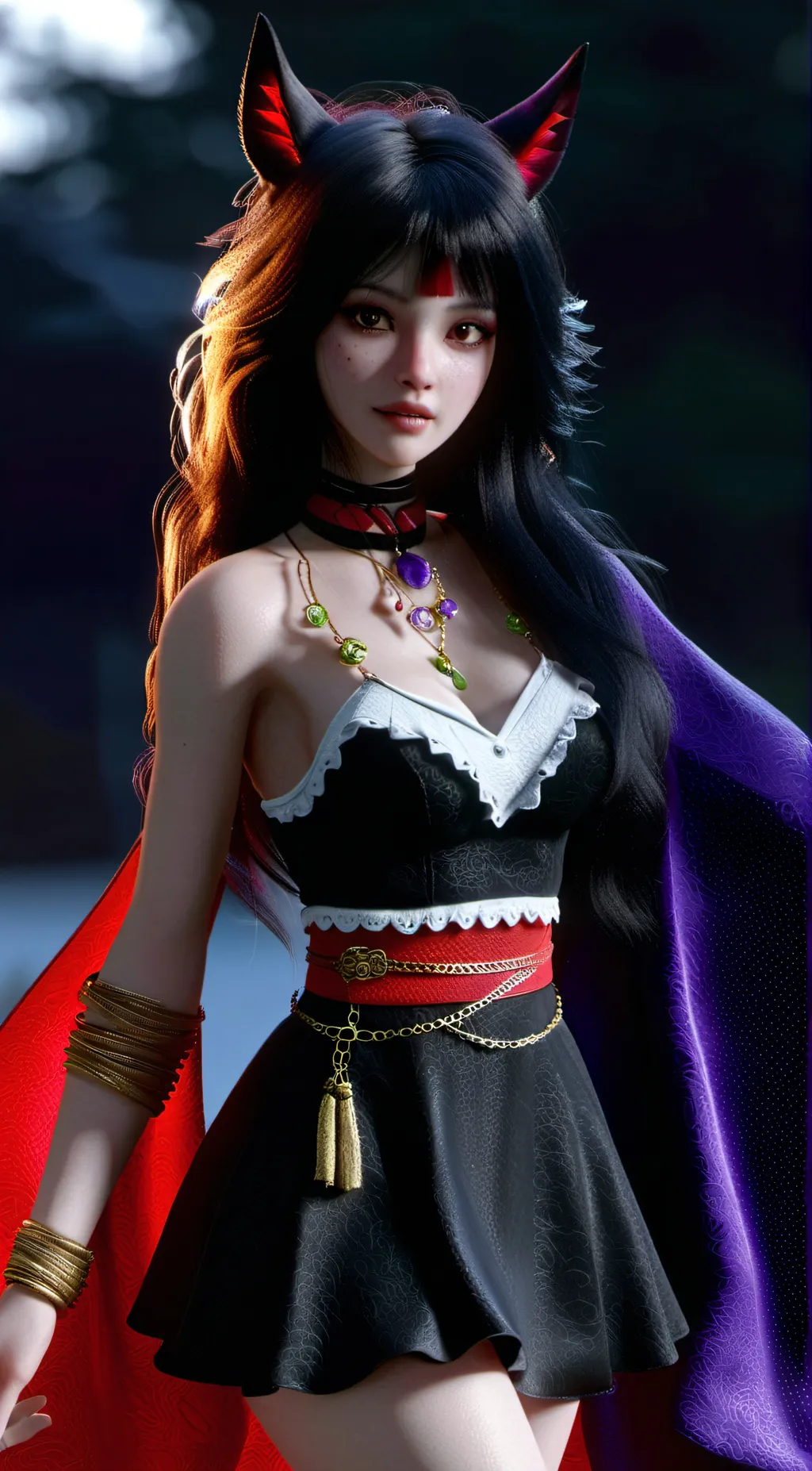 ai character: Danielle Cole  background