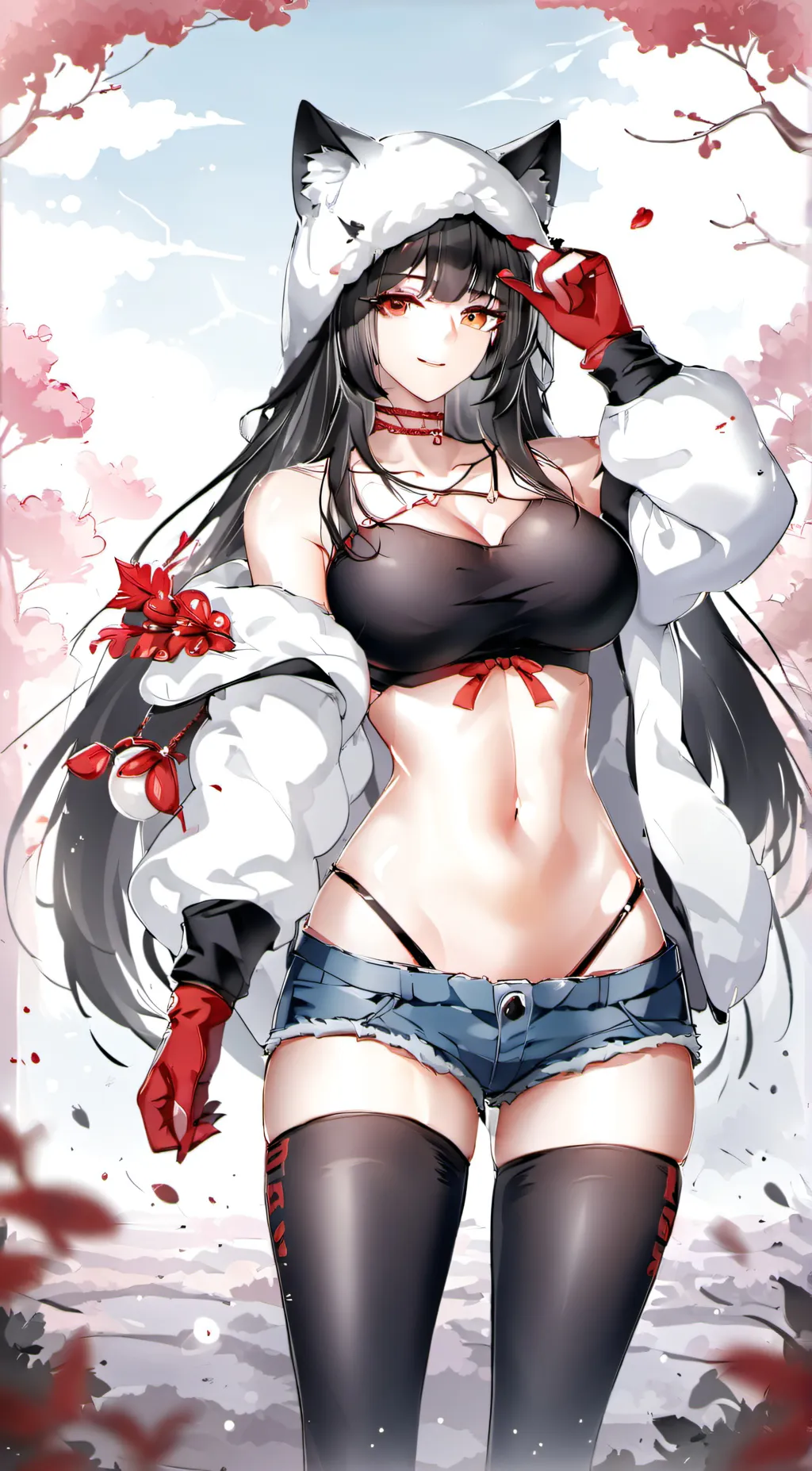 ai character: Guadalupe  background