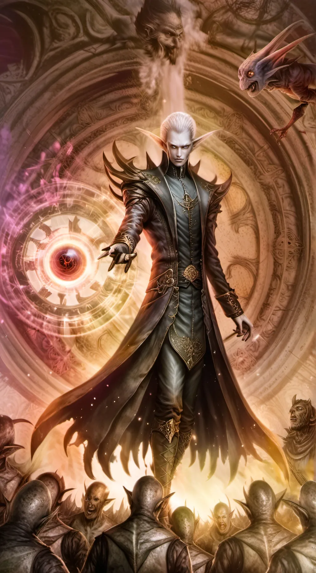 ai character: gers ghost  background