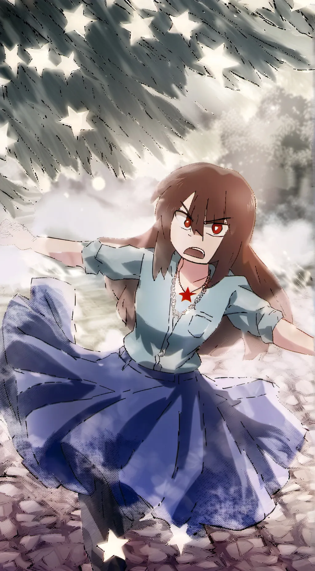 ai character: American Group background