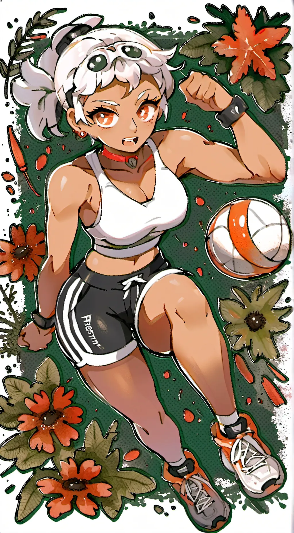 ai character: sunny background