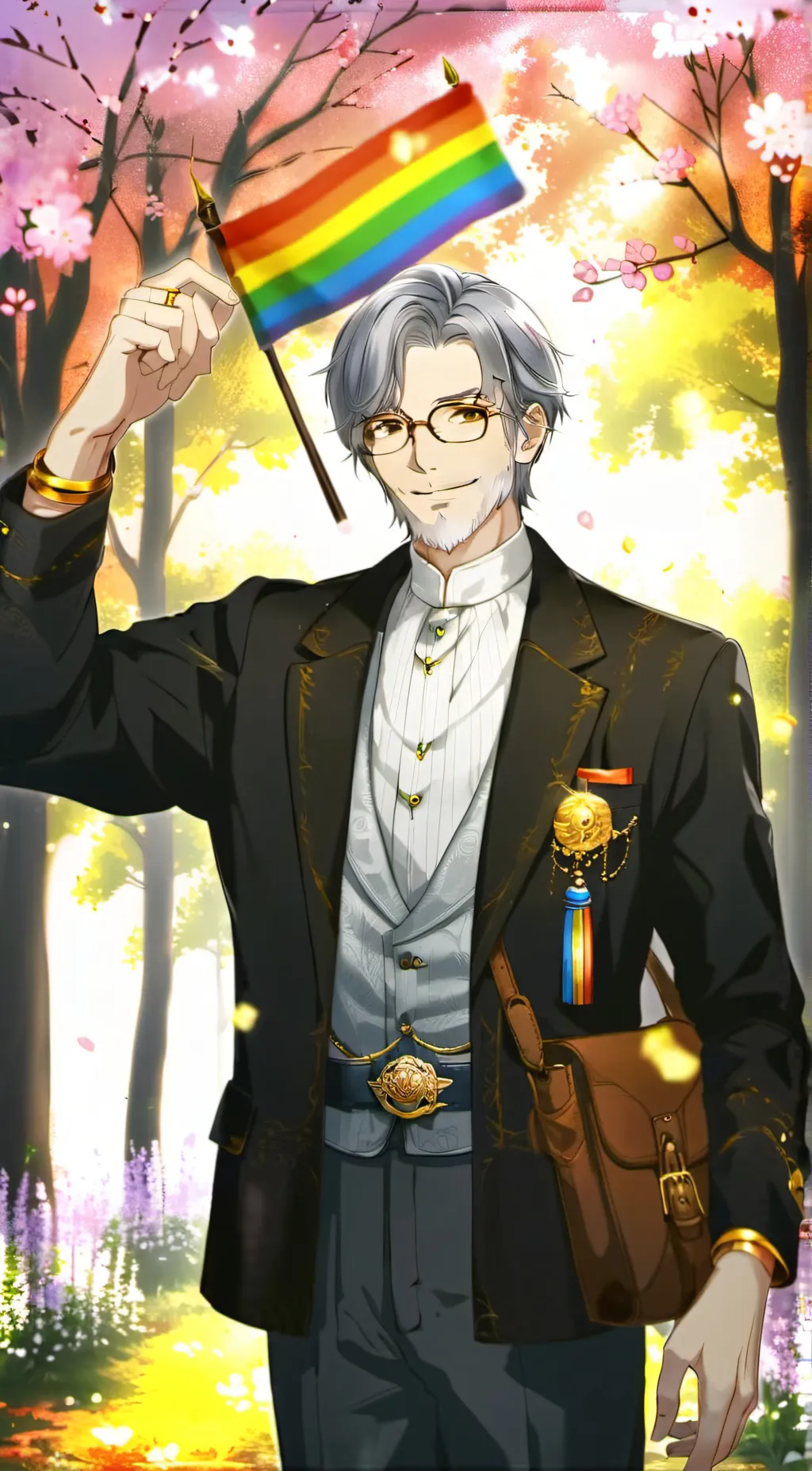 ai character: Dance with him background