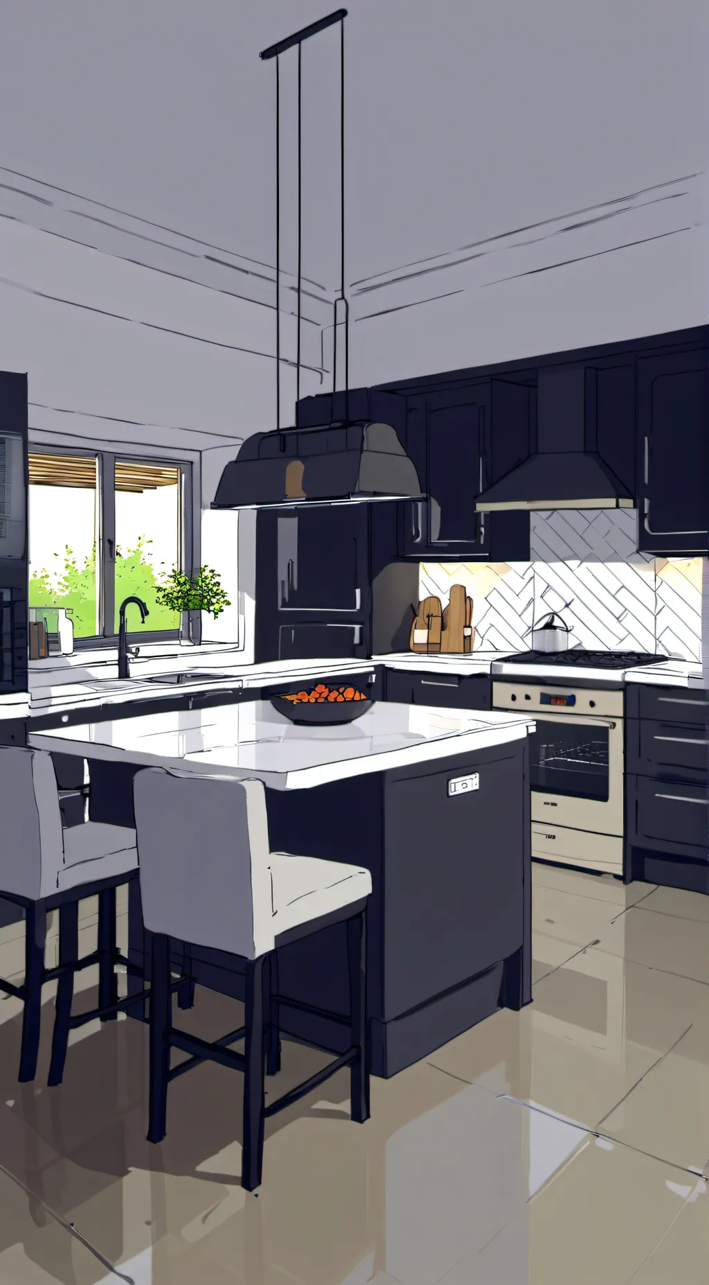 ai character: Mha family  background