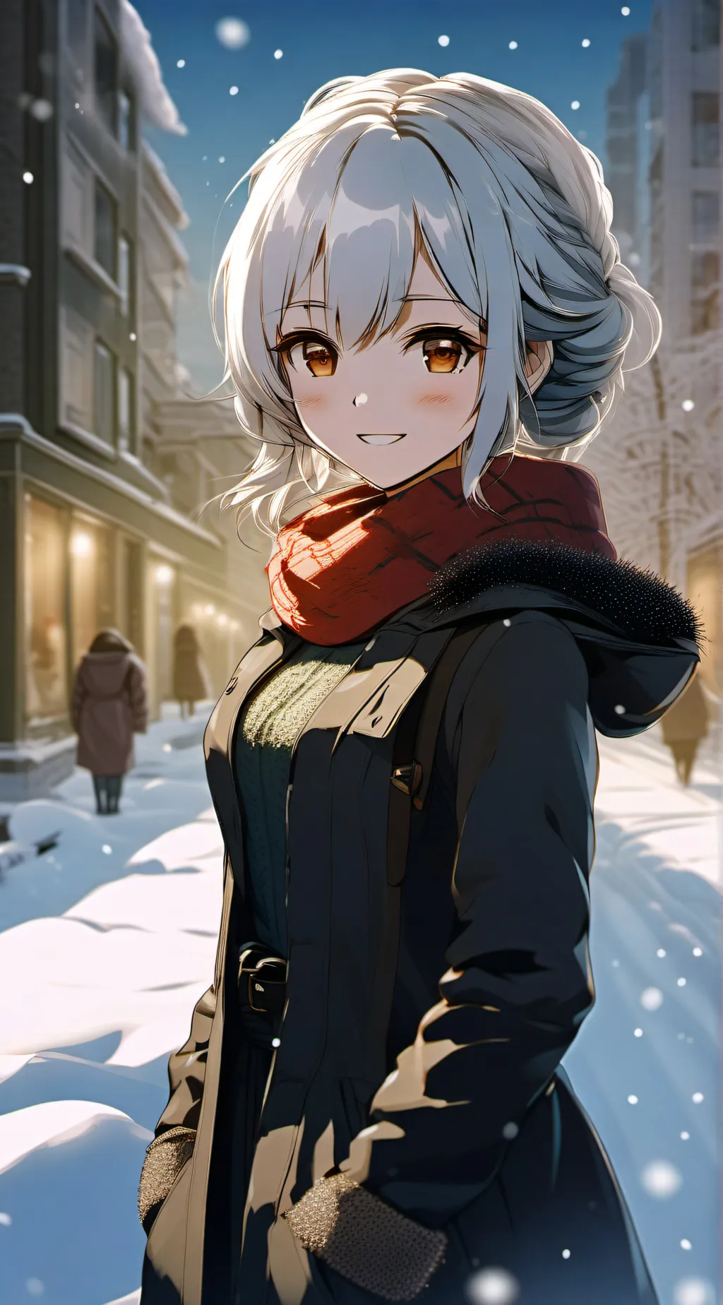 ai character: Marcie Yu background