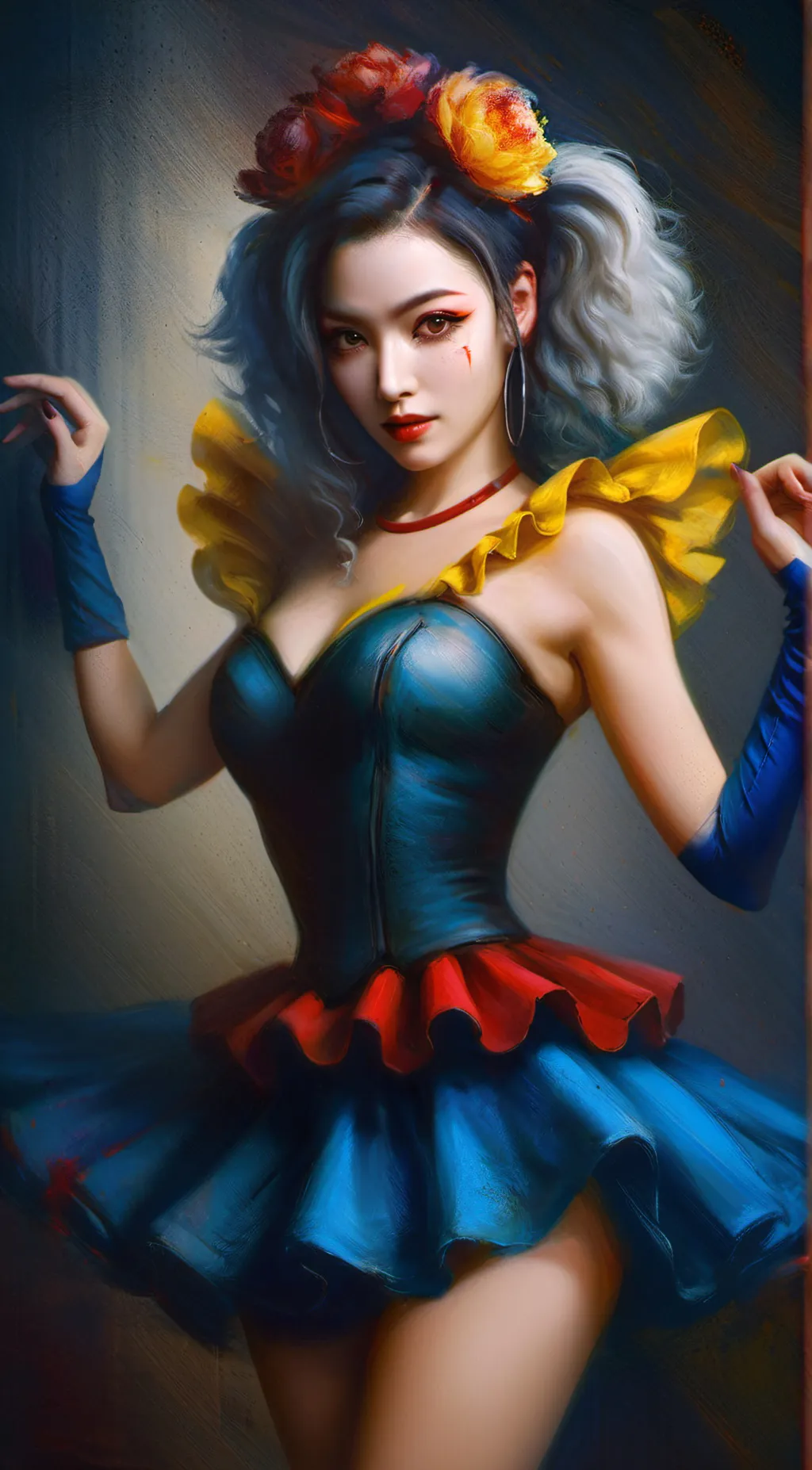 ai character: pomni background