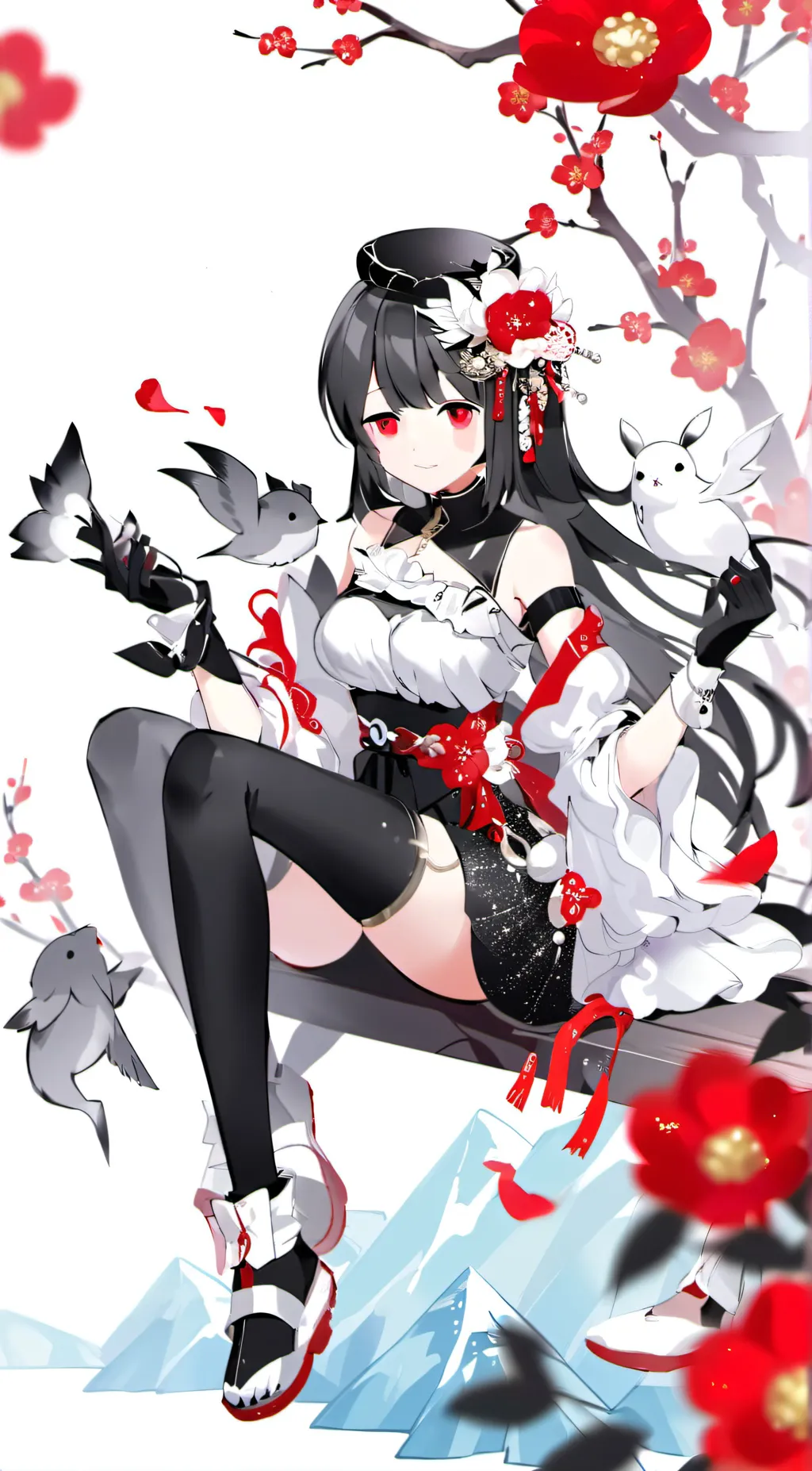 ai character: April background