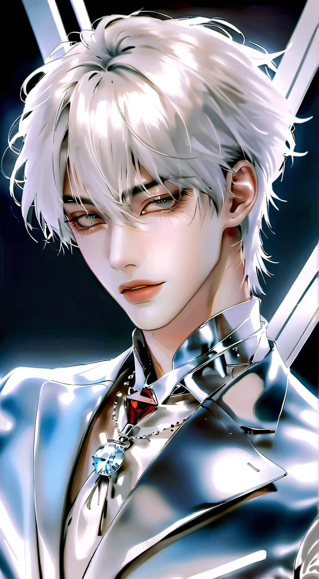 ai character: Hwan 하안 background