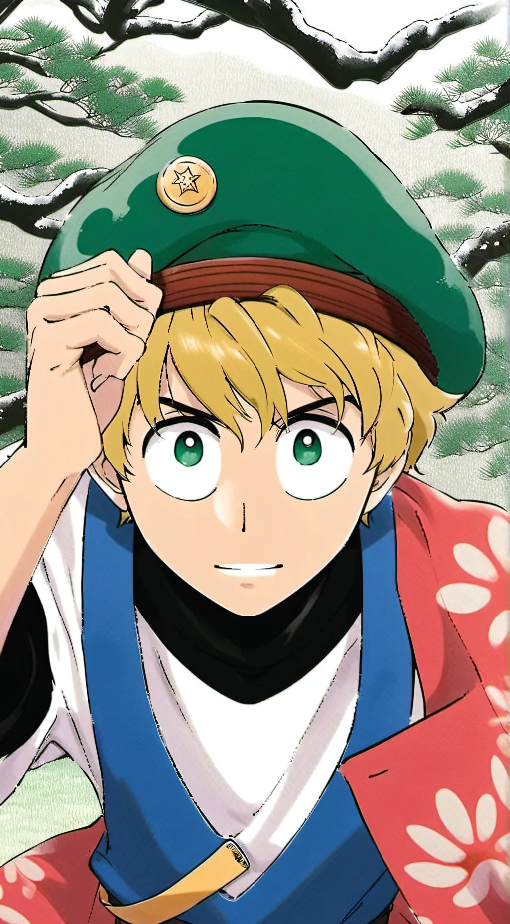 ai character: kyle background