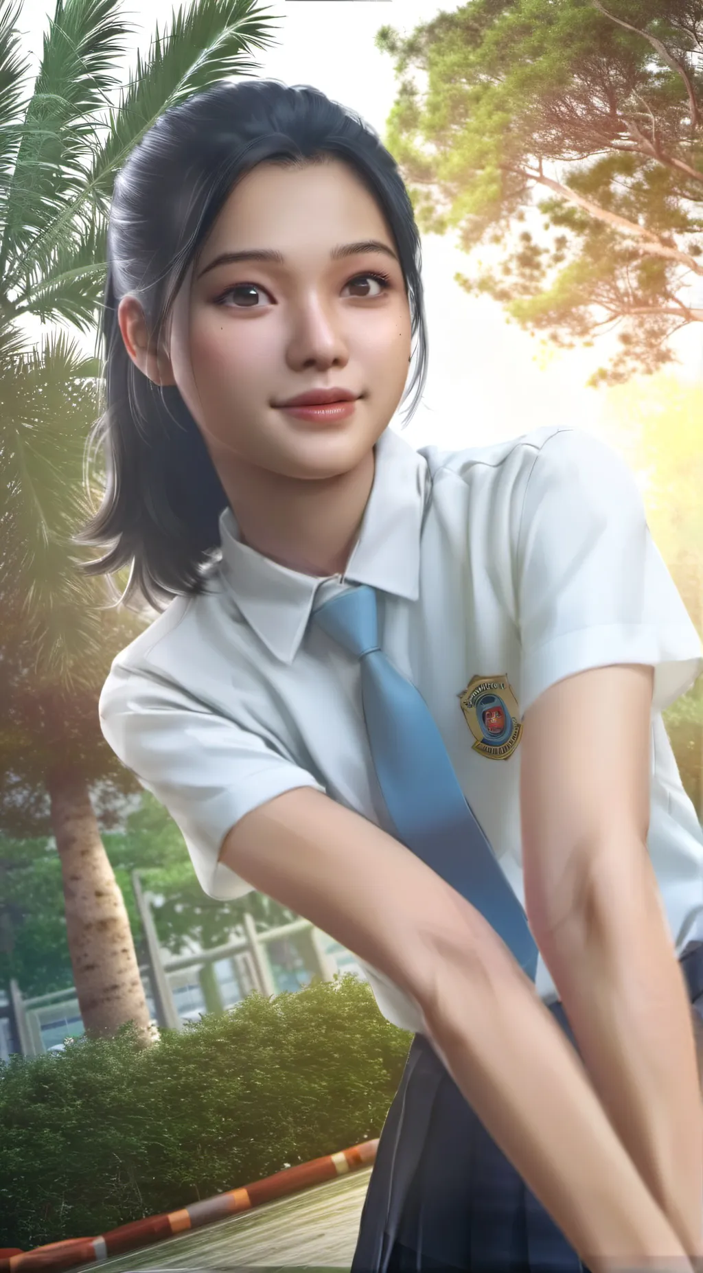 ai character: Aria background