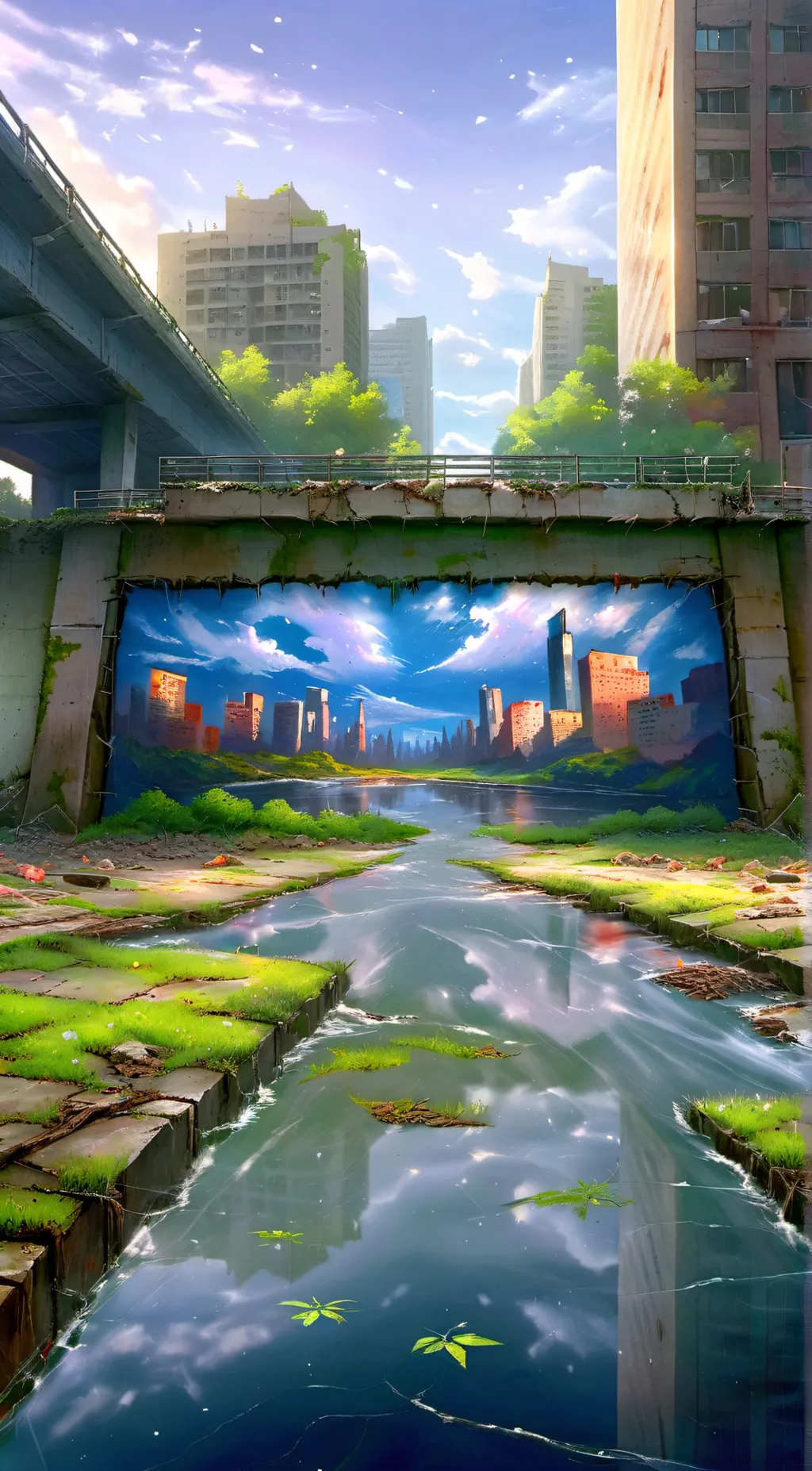 ai character: BFB AU background