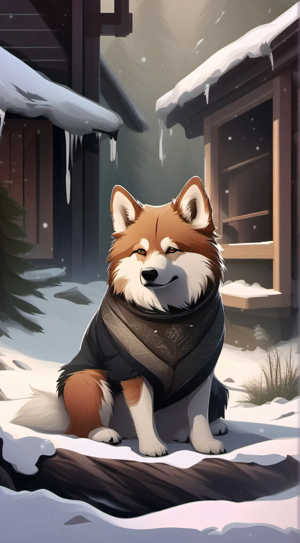 ai character: Shadow background