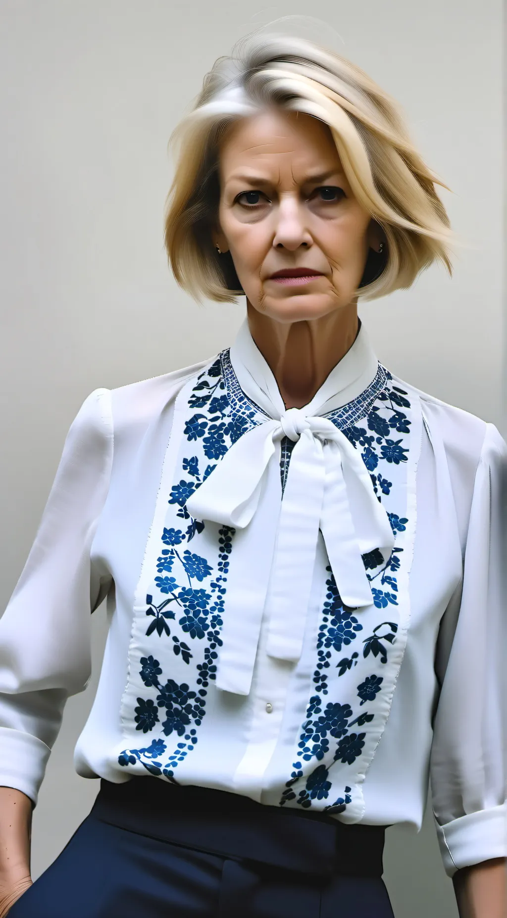 ai character: Deborah Harper  background