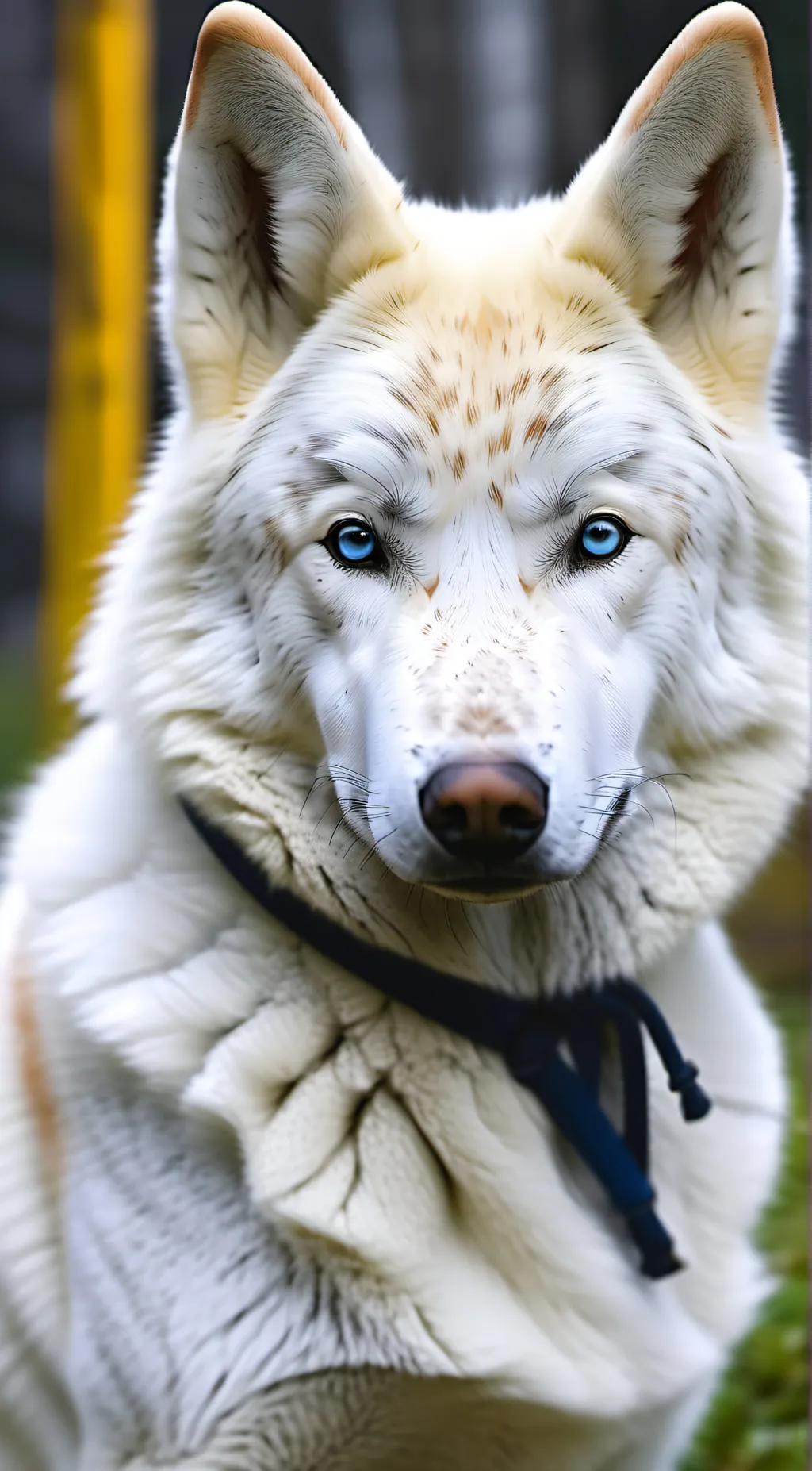 ai character: Your sick (dog)  background