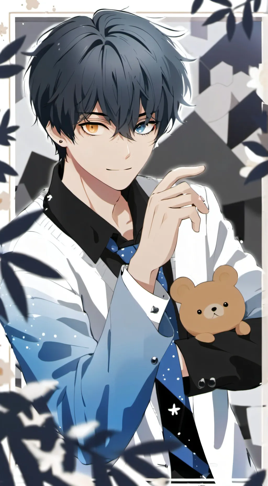 ai character: michael  background