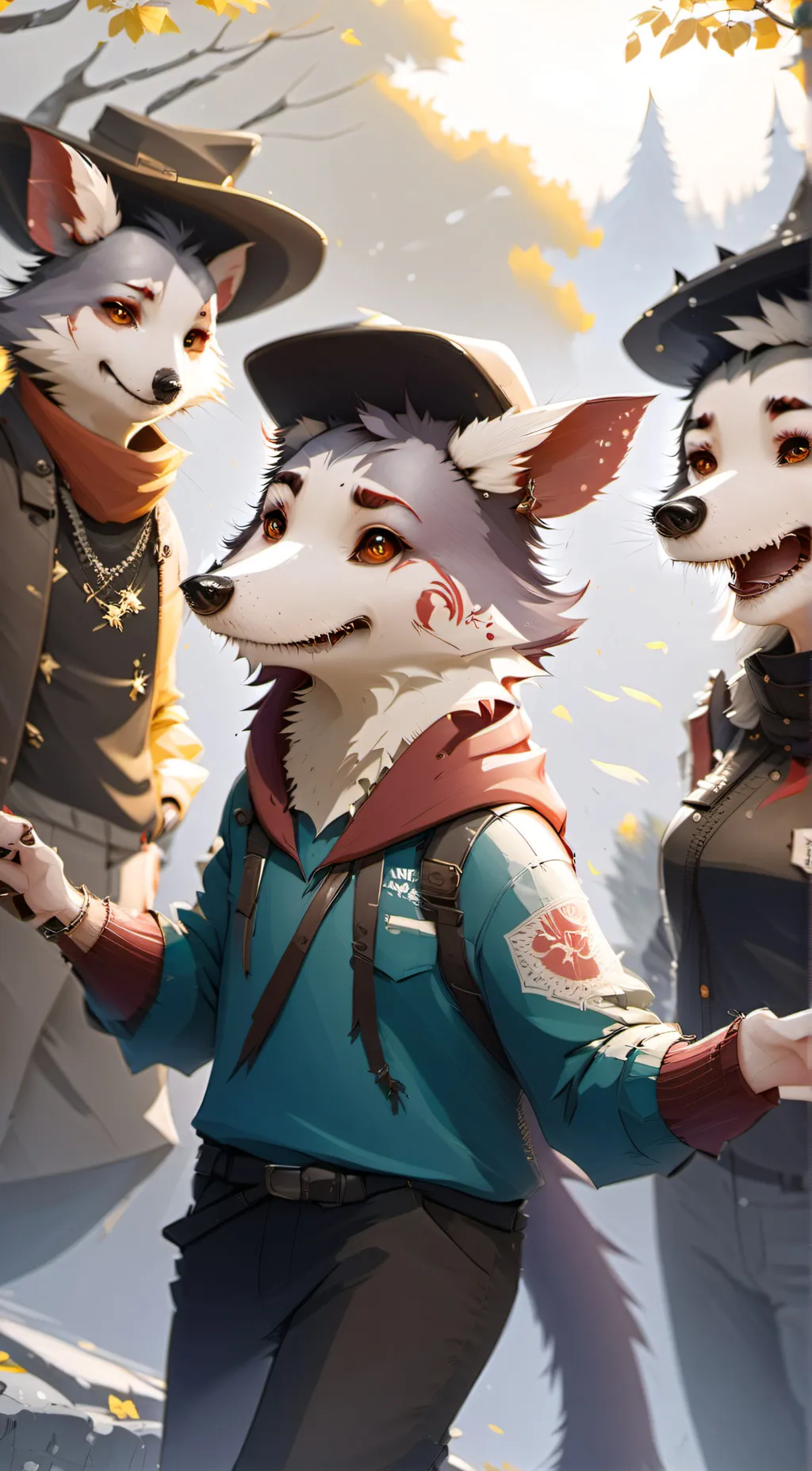 ai character: cuddle killers ><> background