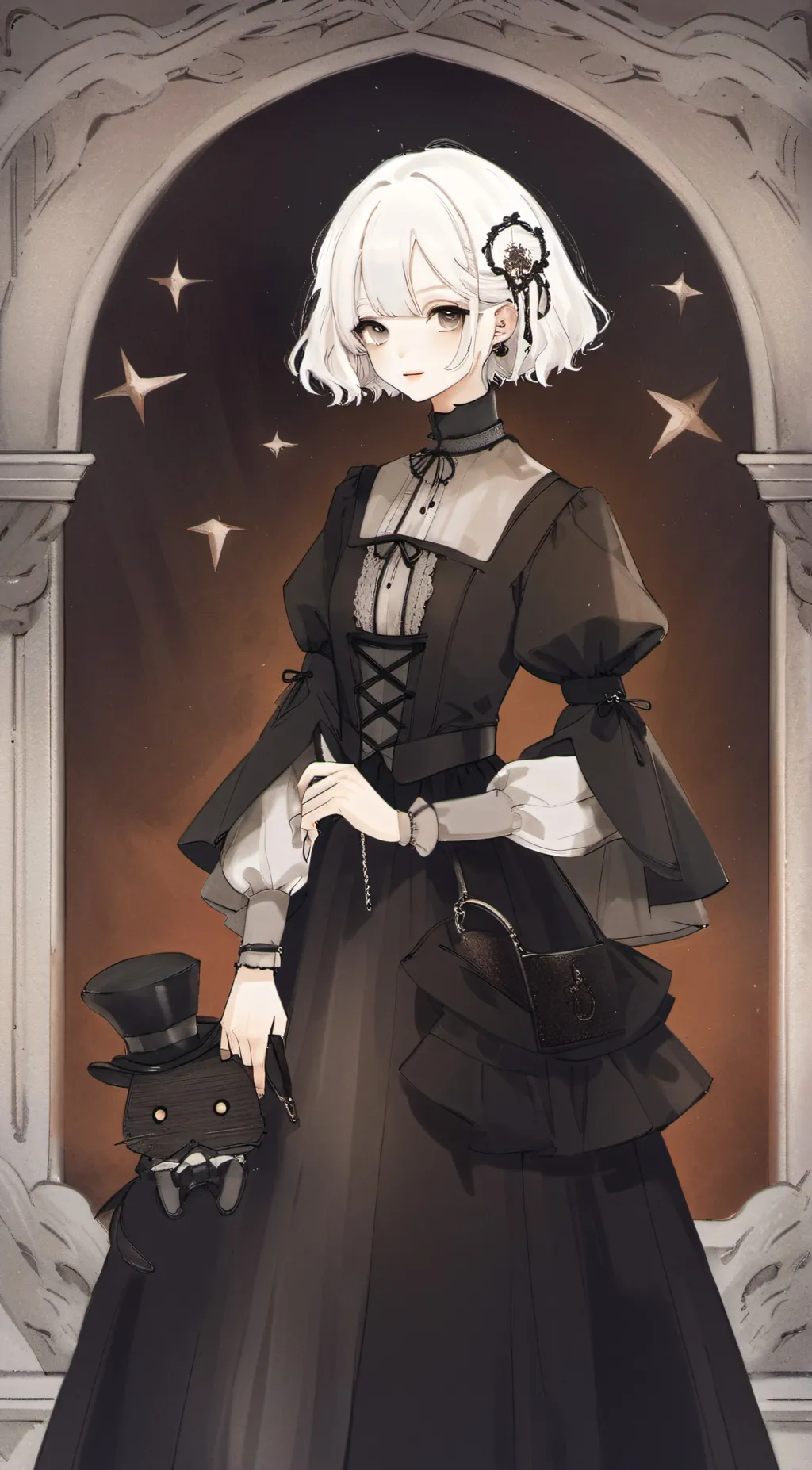 ai character: ☆Damian☆ background