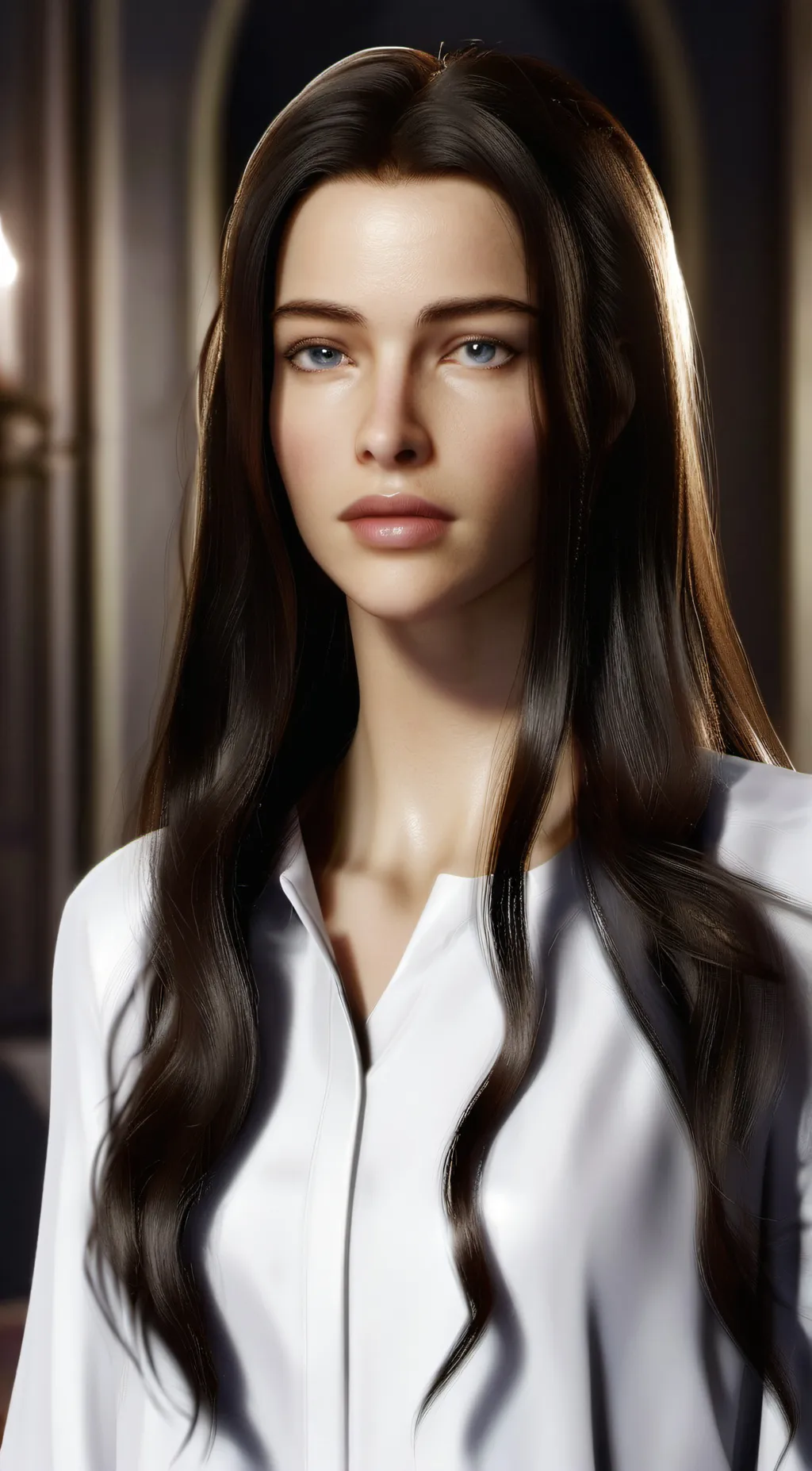 ai character: Aria background