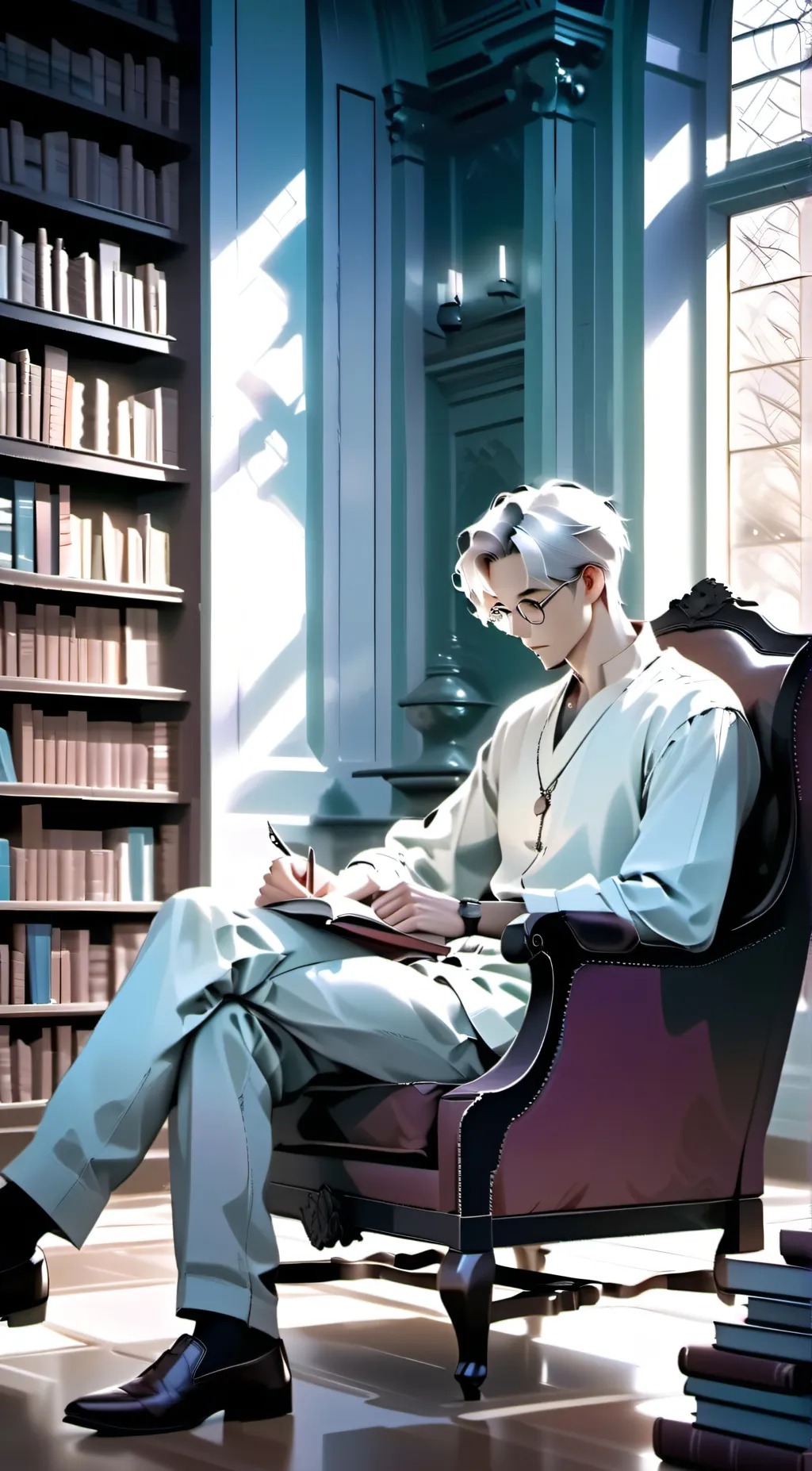 ai character: Alex background