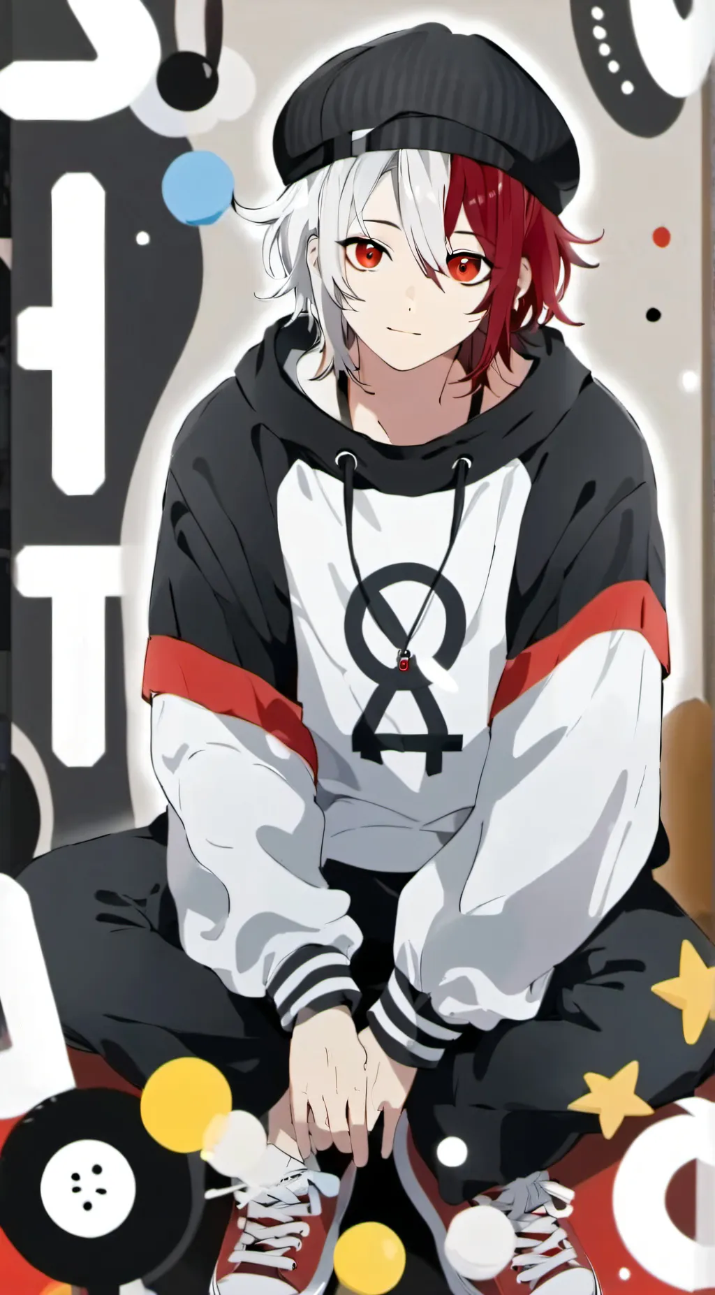 ai character: Damien background