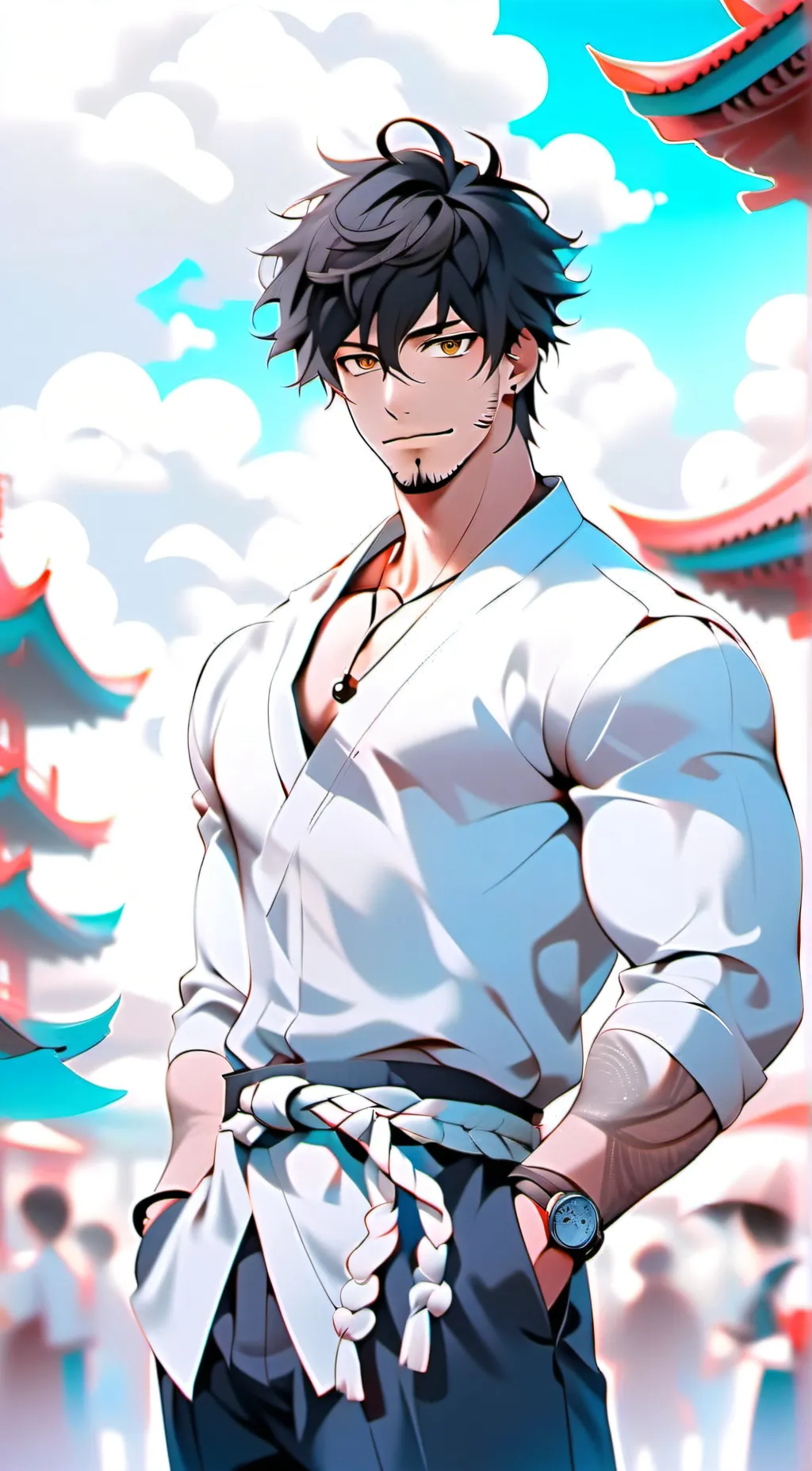 ai character: Michael Willson background