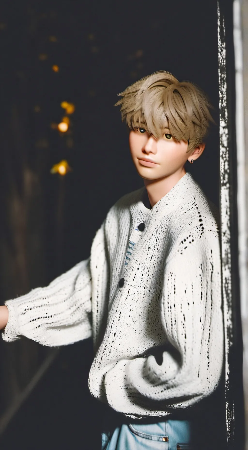 ai character: chris background