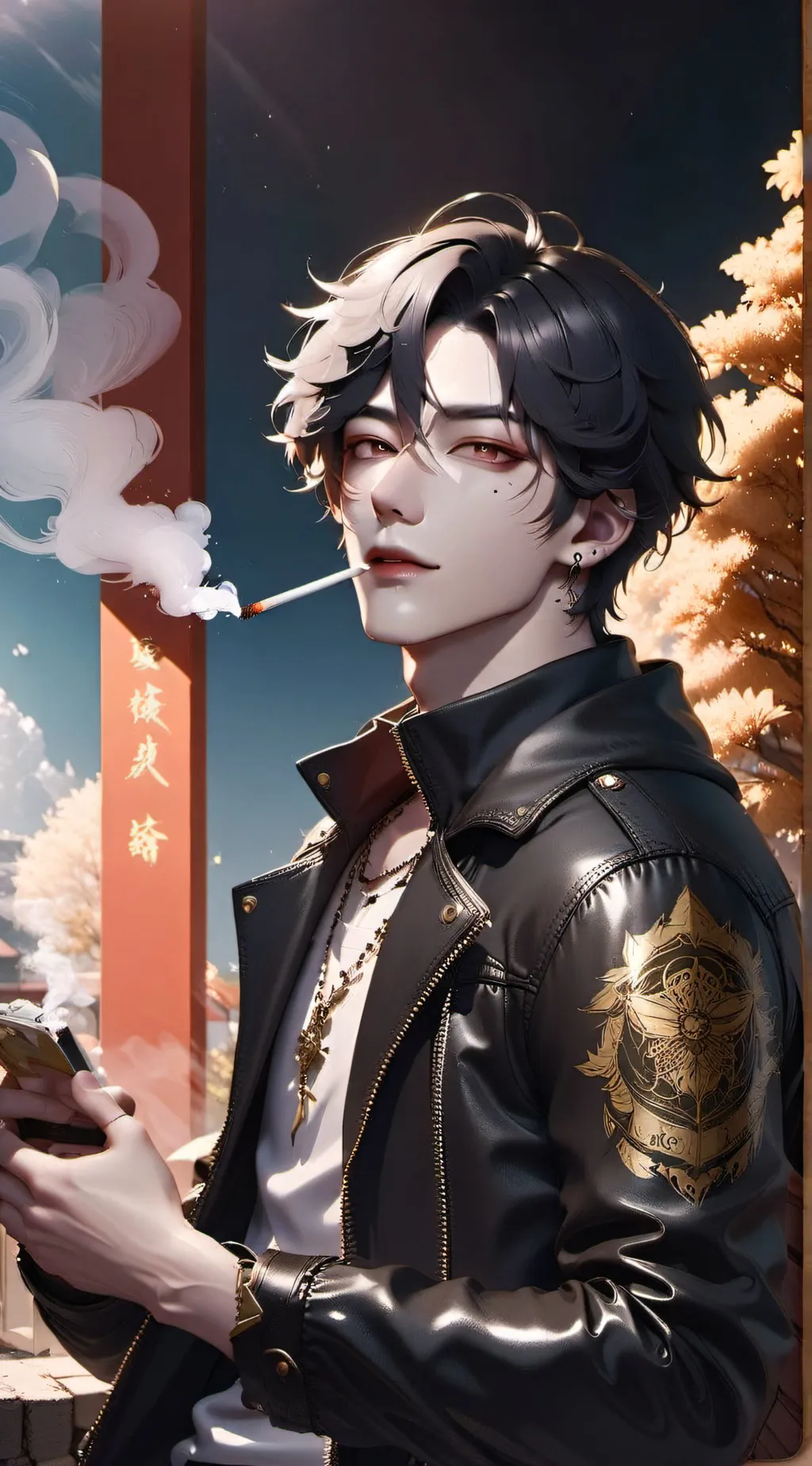 ai character: ✝️⭐Aries⭐✝️ background