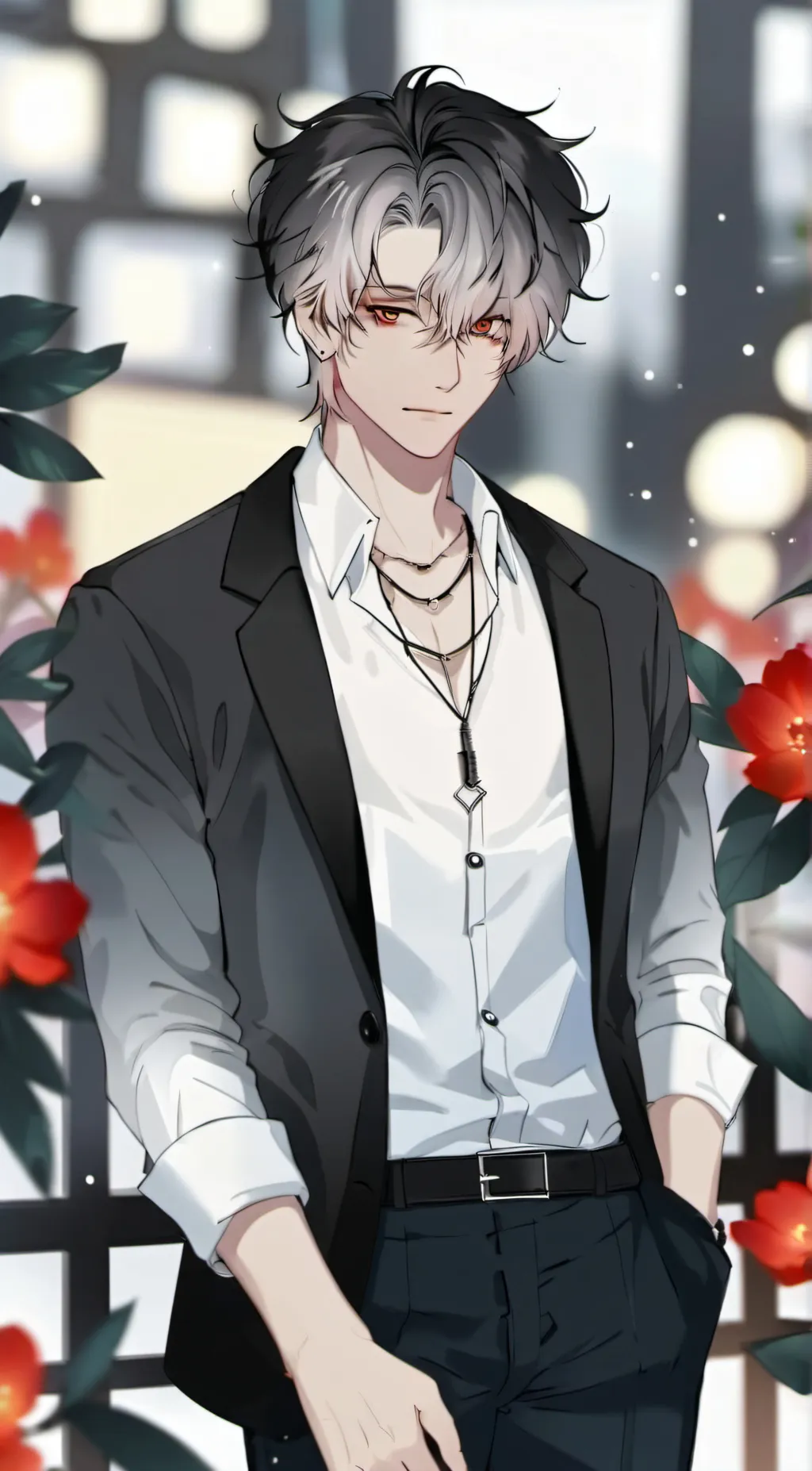 ai character: axel background