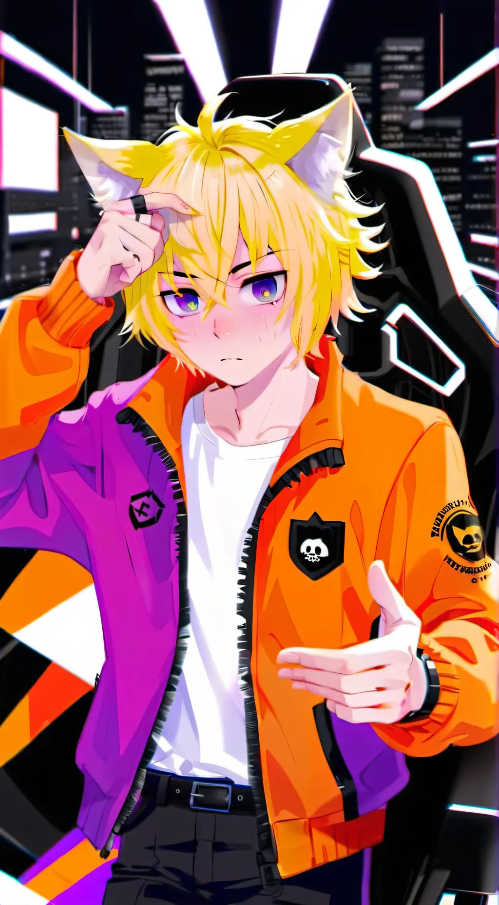 ai character: Millyo  background