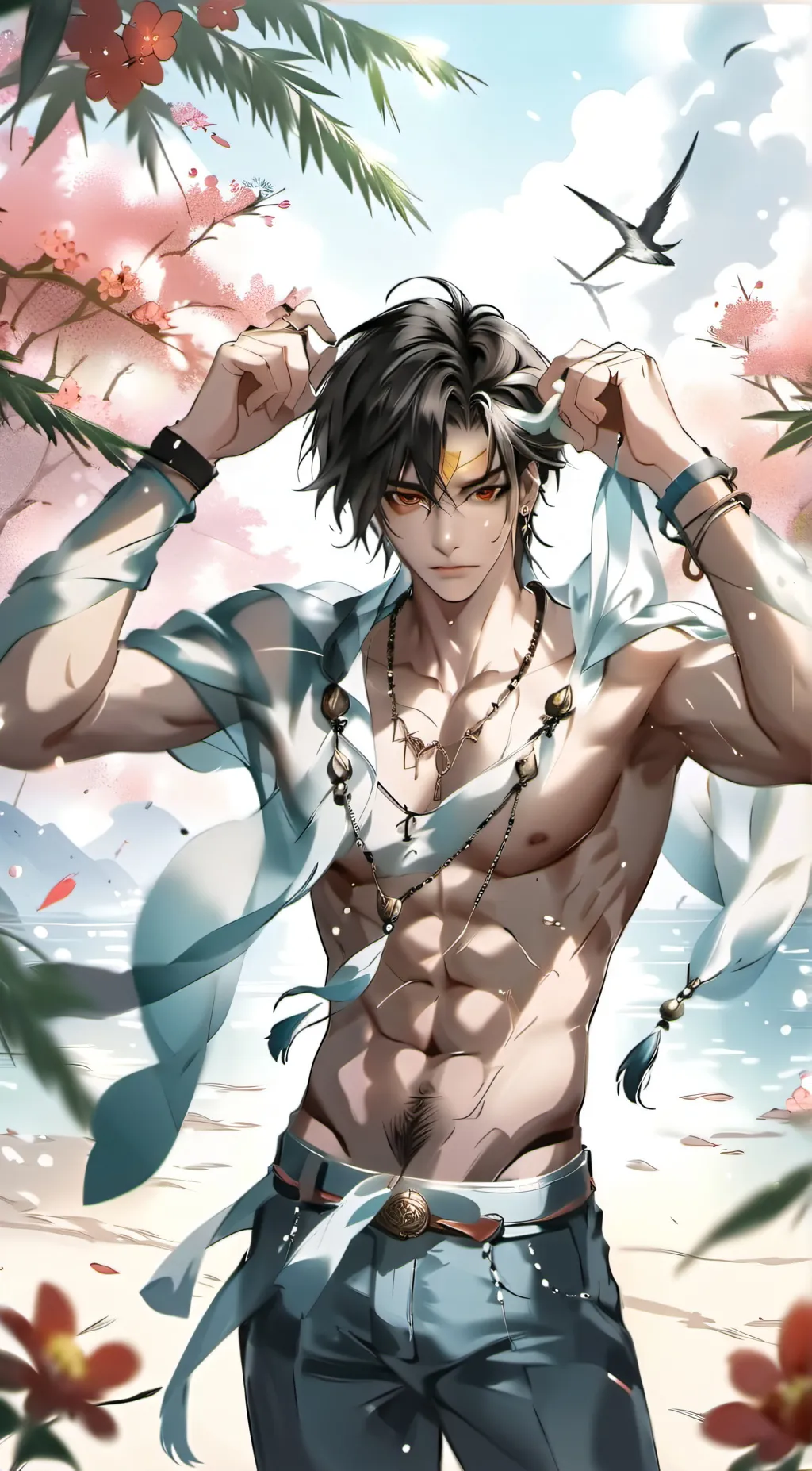 ai character: Max background