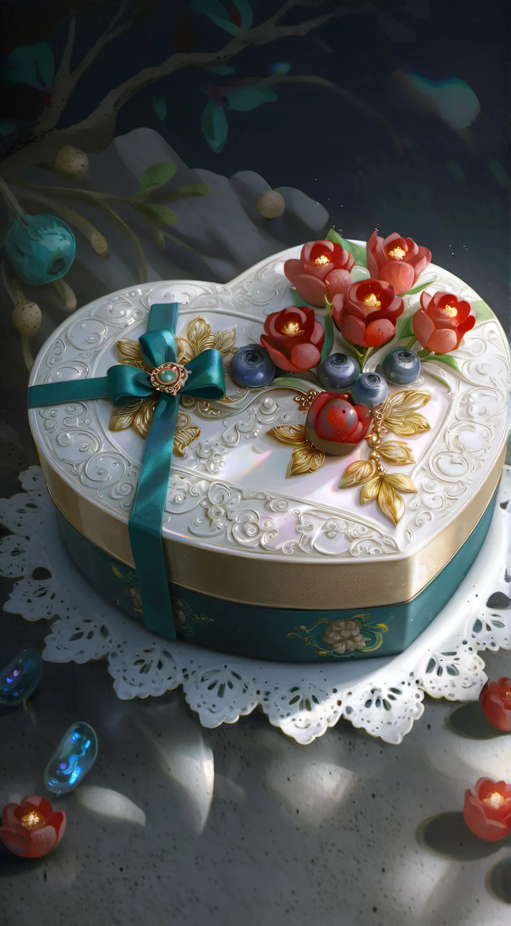 ai character: Hh Valentines! background