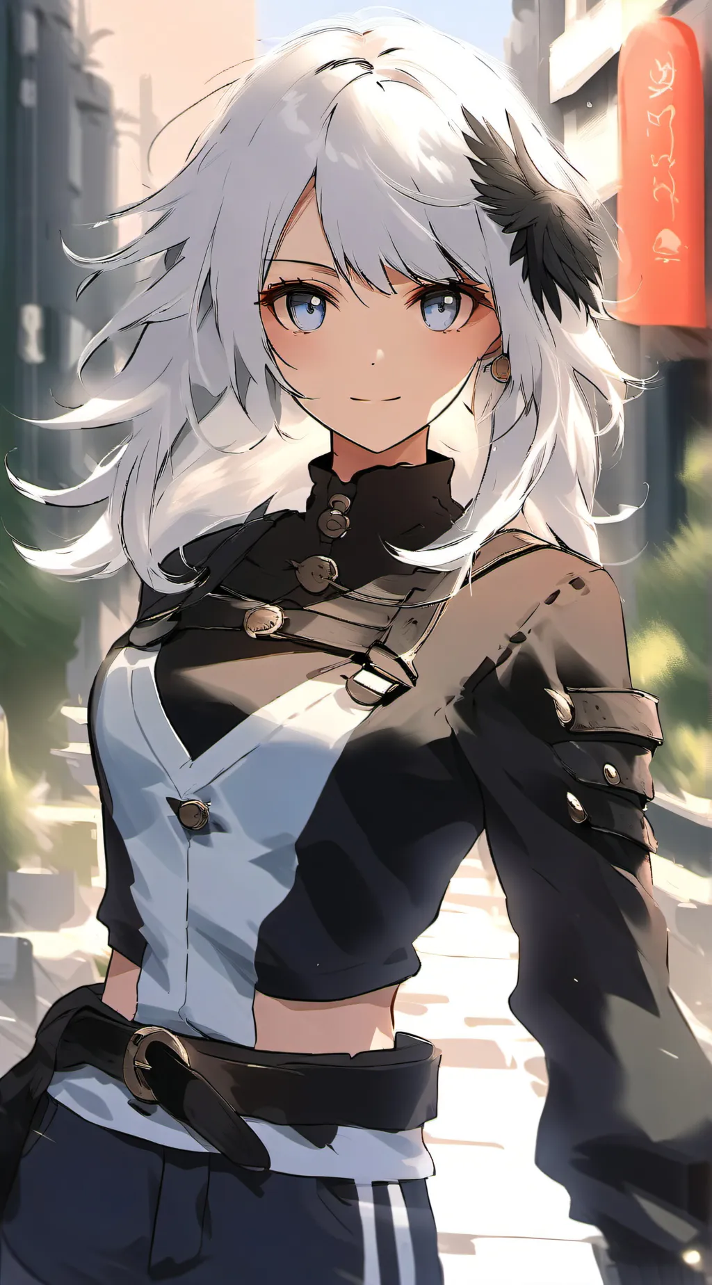 ai character: lucy ♥️ background