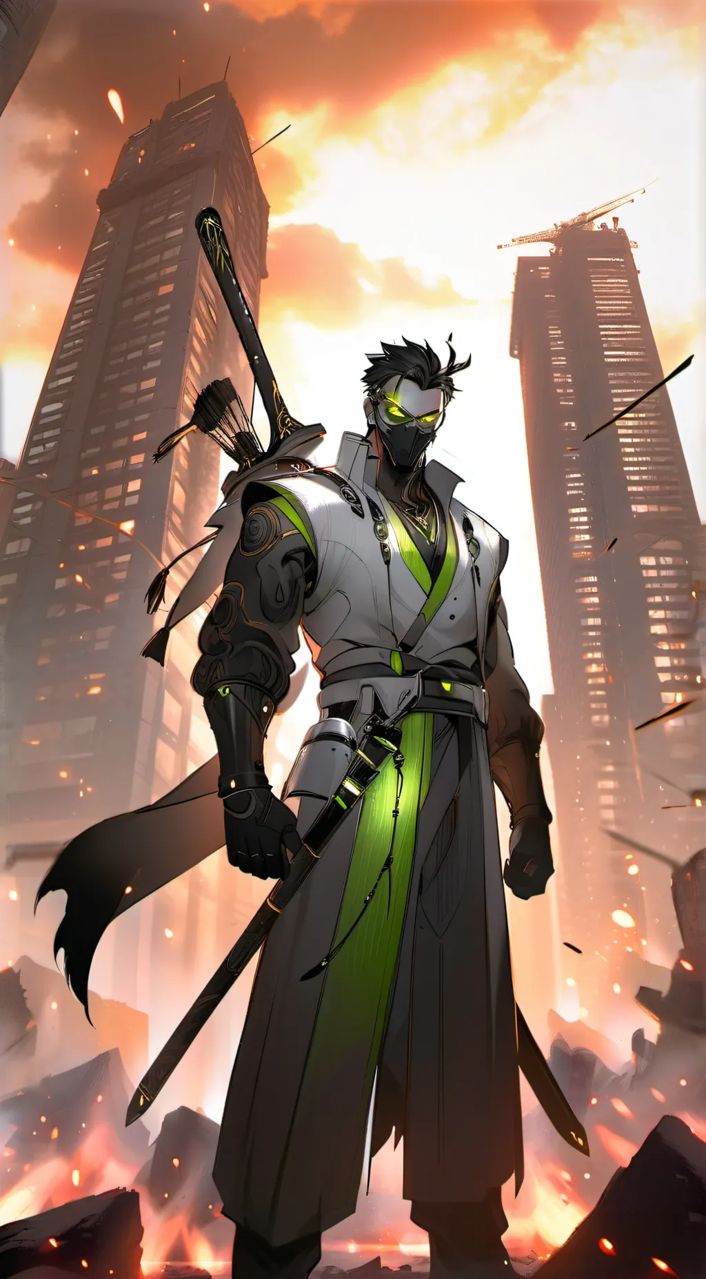 ai character: Your supervillain  background