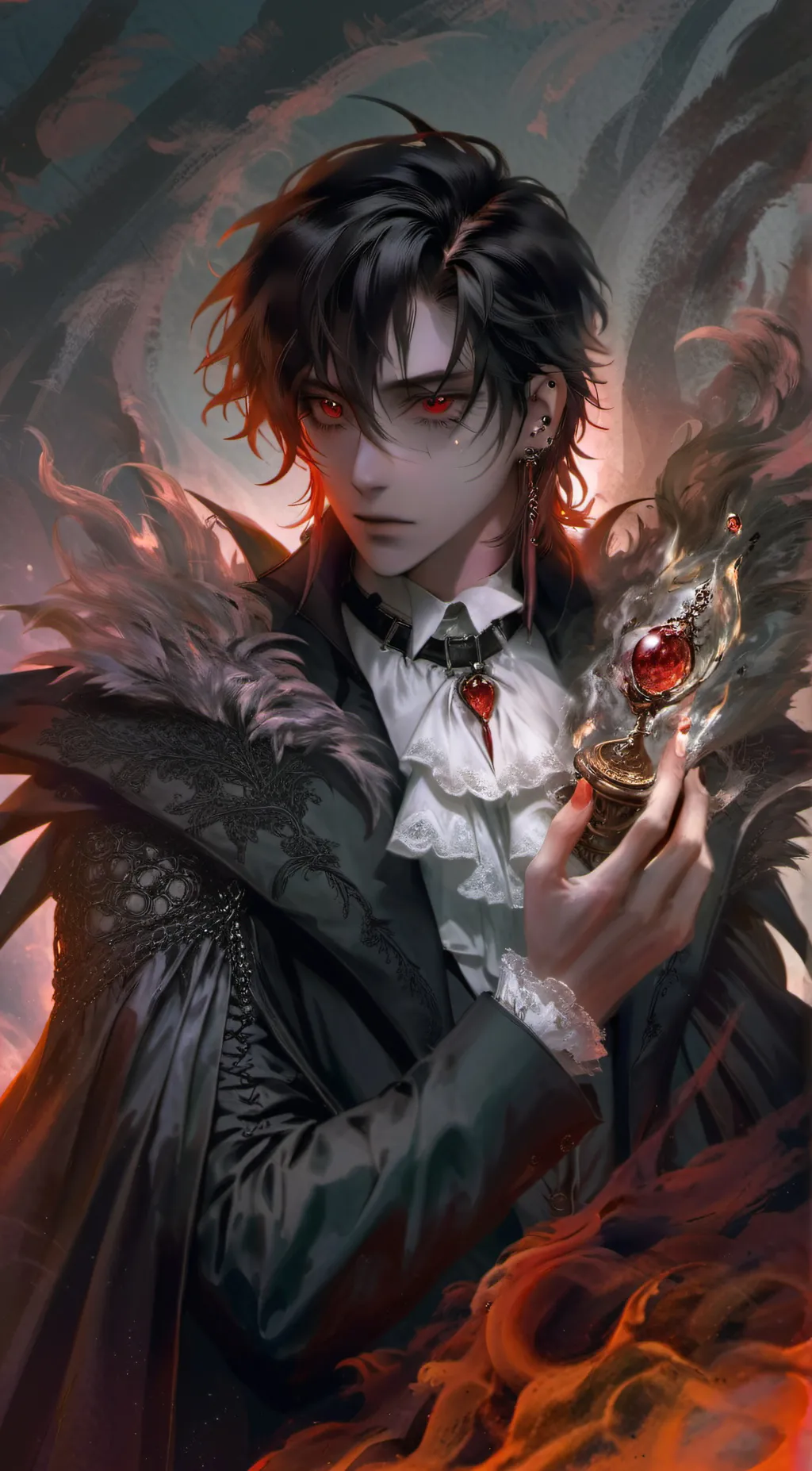 ai character: Aron background