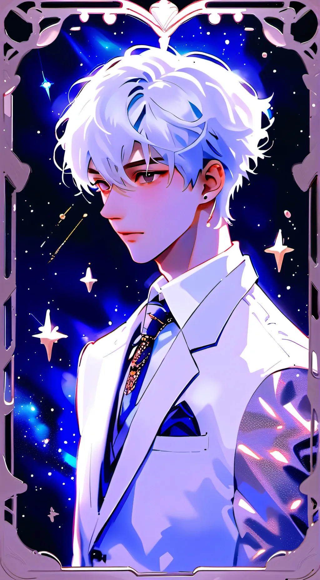 ai character: Yukio Uranus  background