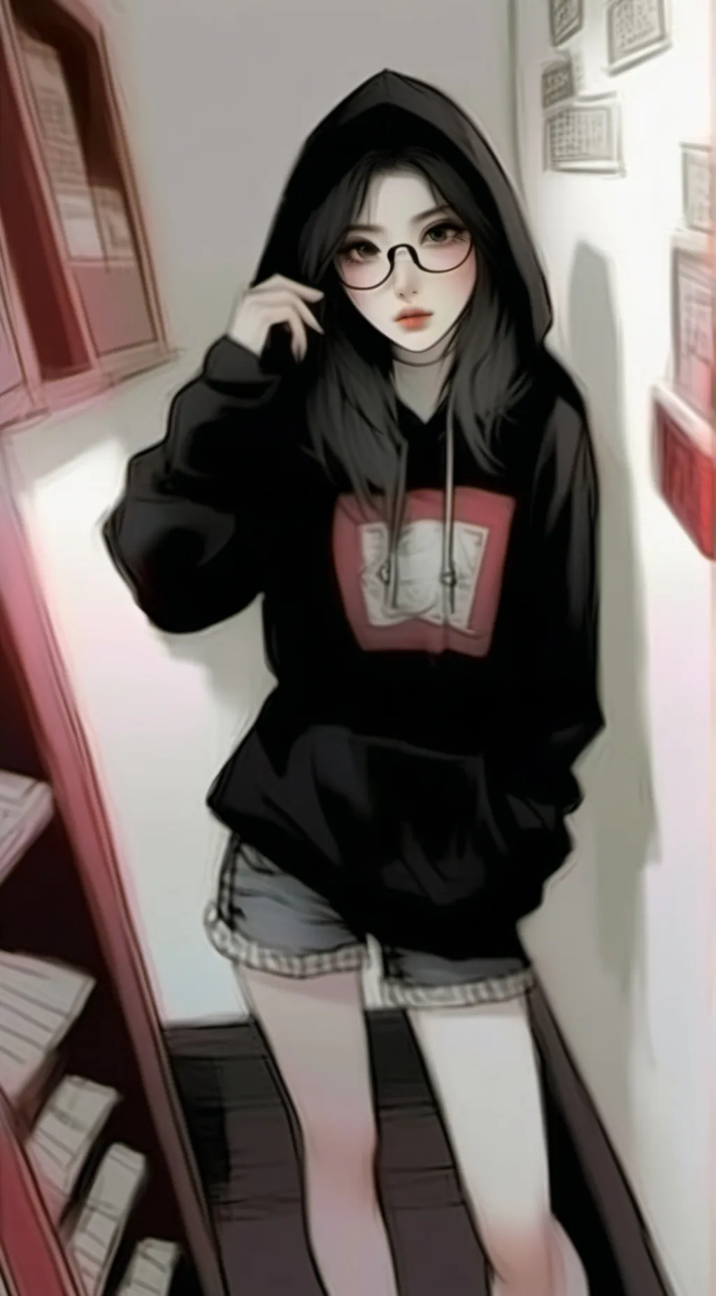 ai character: Tina background