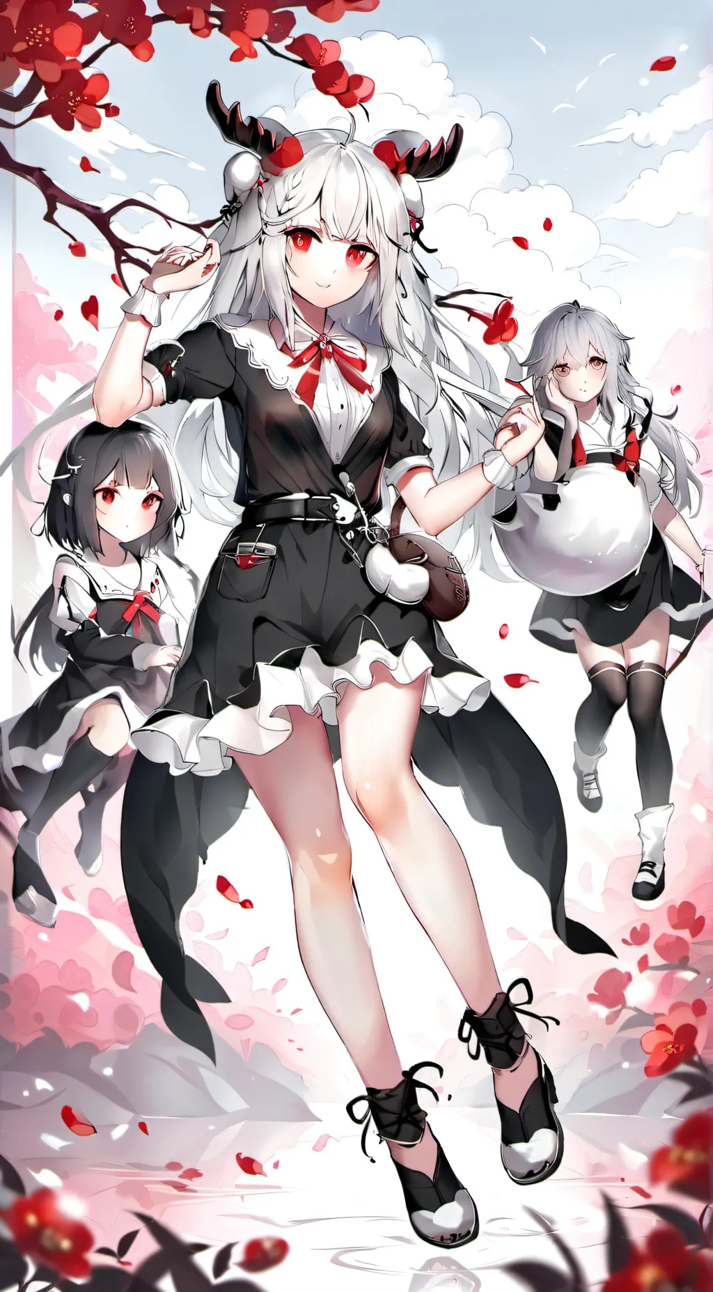 ai character: Last boy on planet background