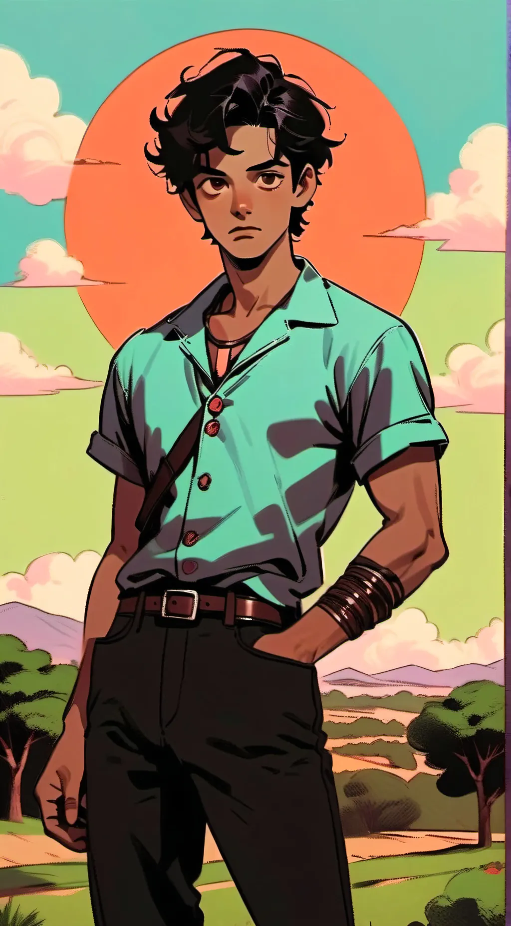 ai character: Edd background