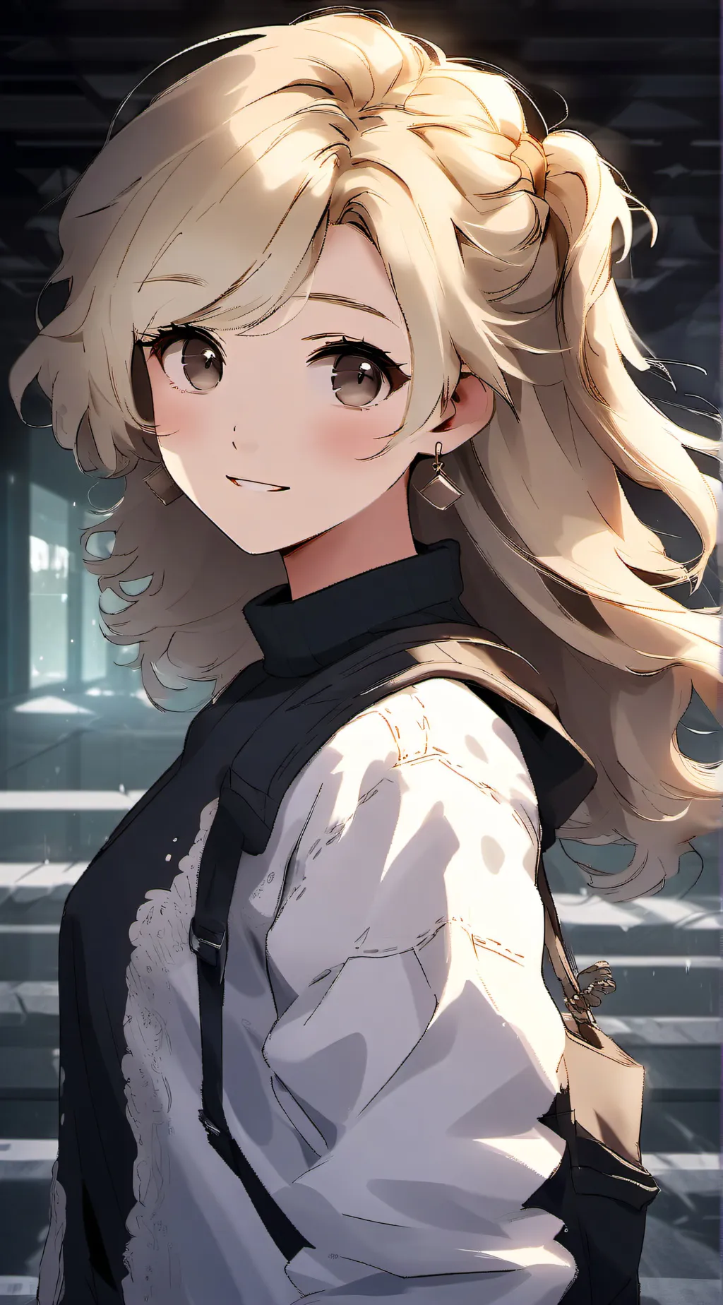 ai character: vannilla background