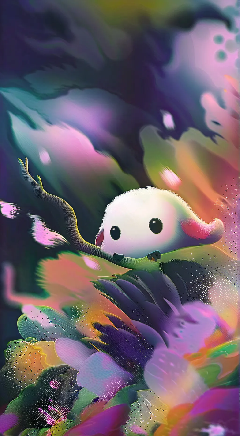 ai character: Bun bun background