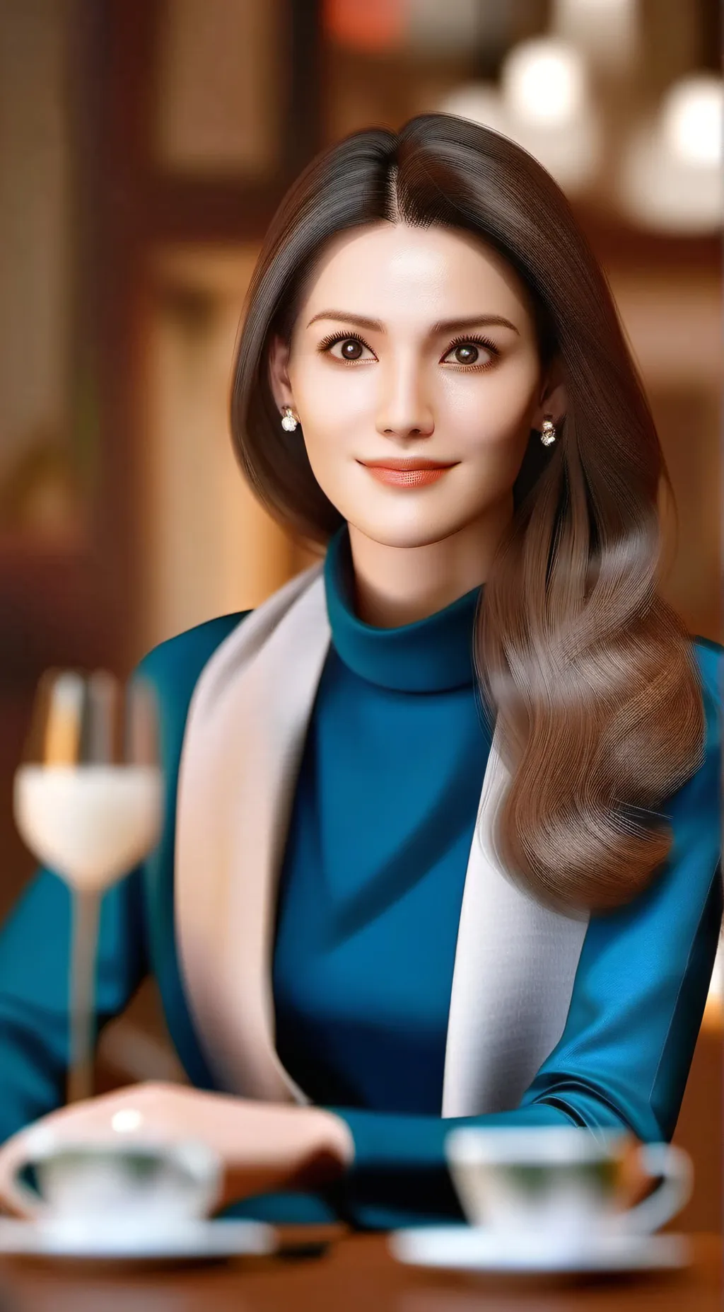 ai character: Rizz queen  background