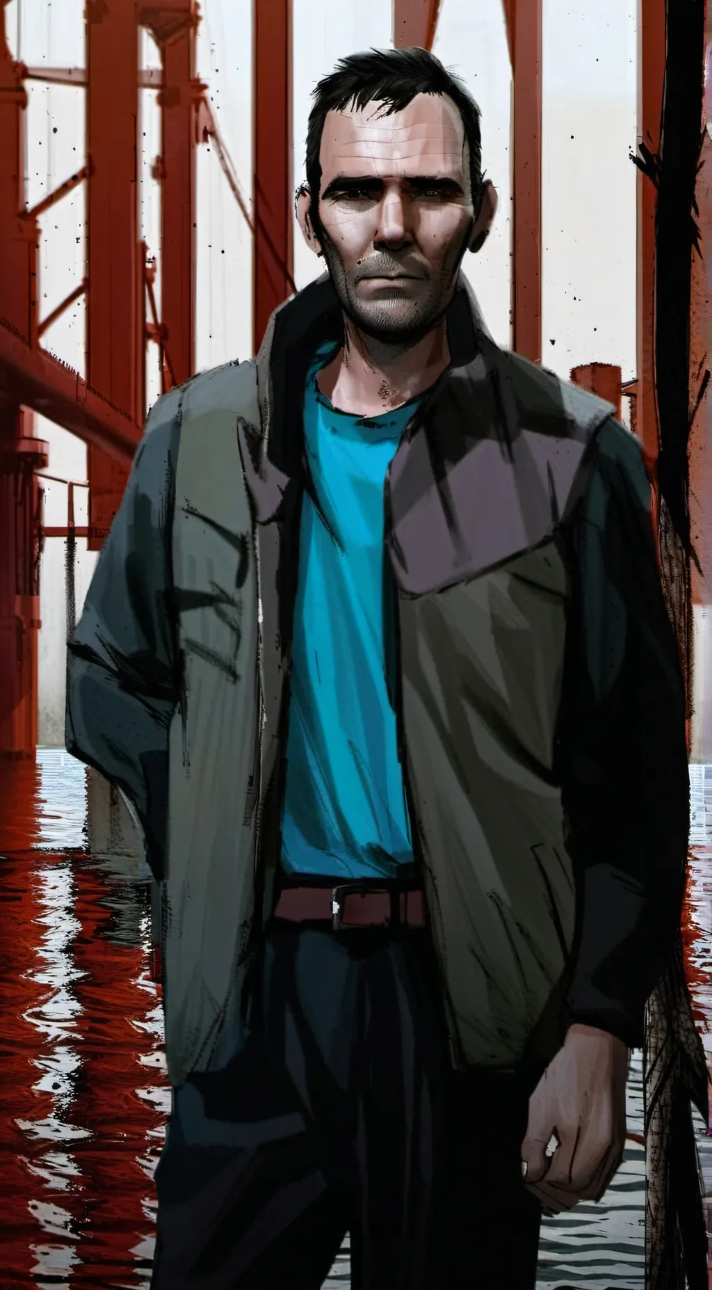 ai character: Shanky background