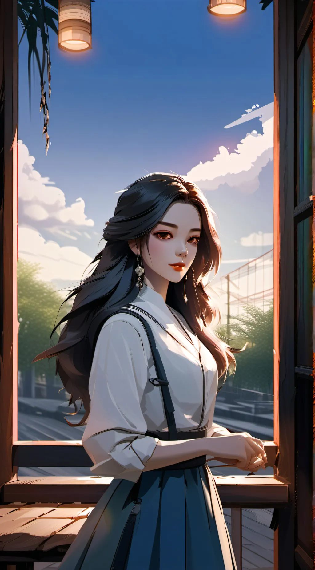 ai character: Alaine background