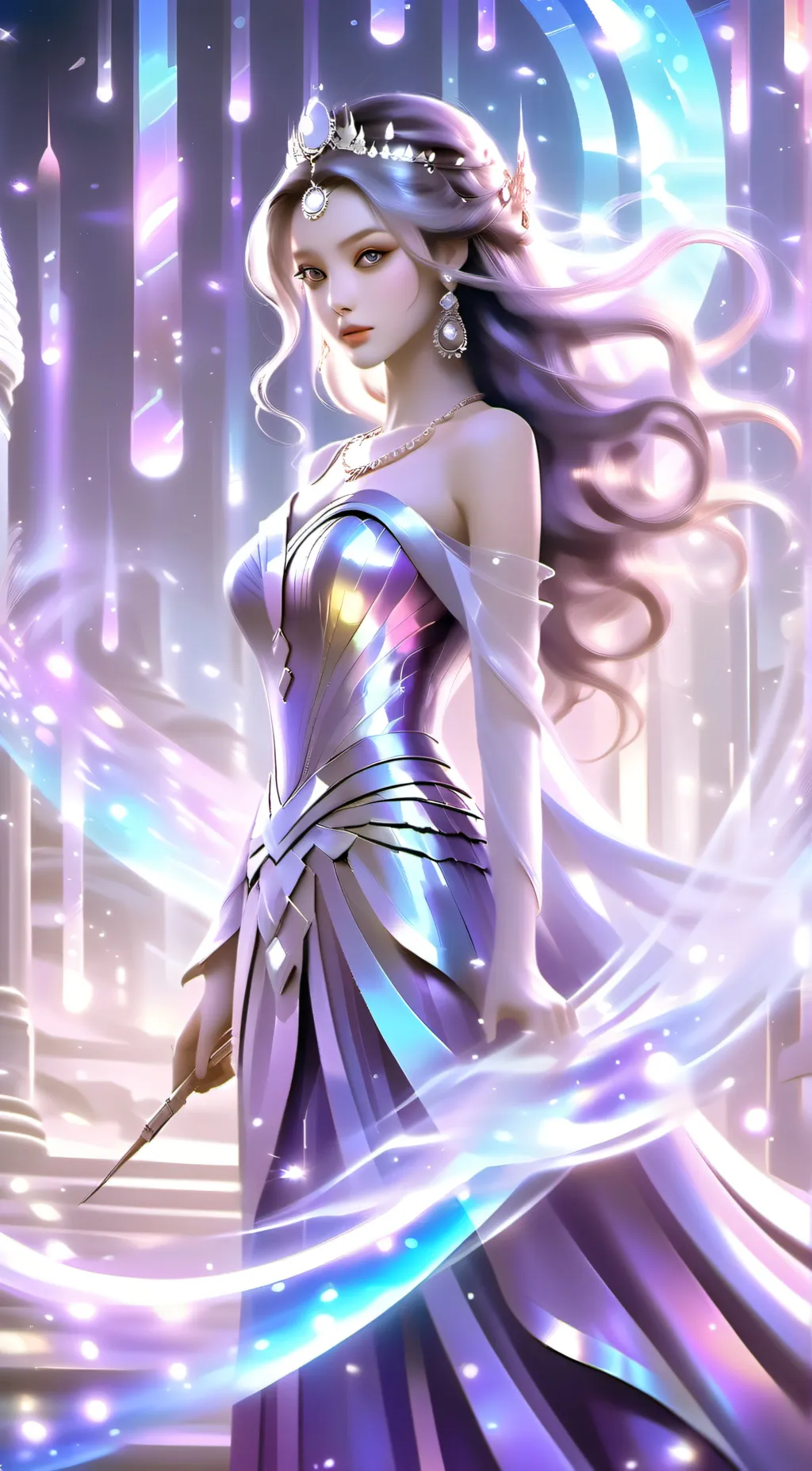 ai character: Ava  background