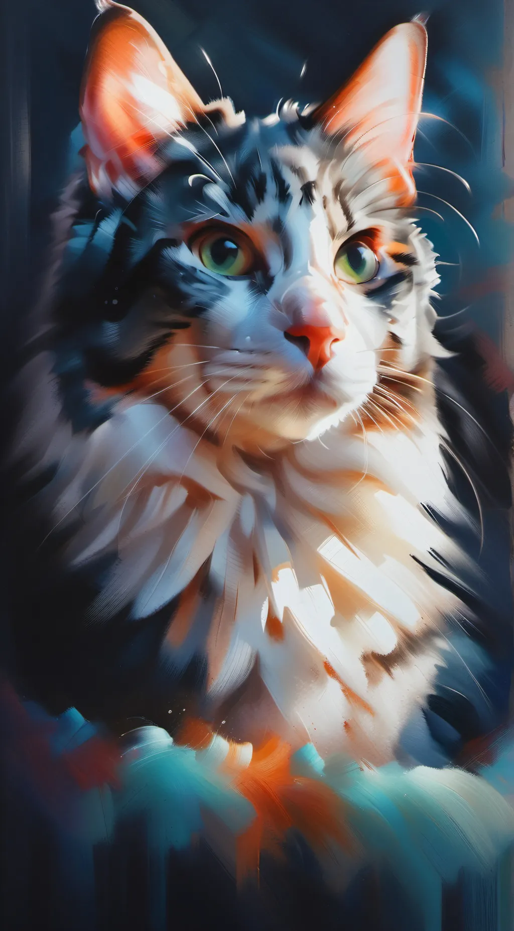 ai character: catnap background