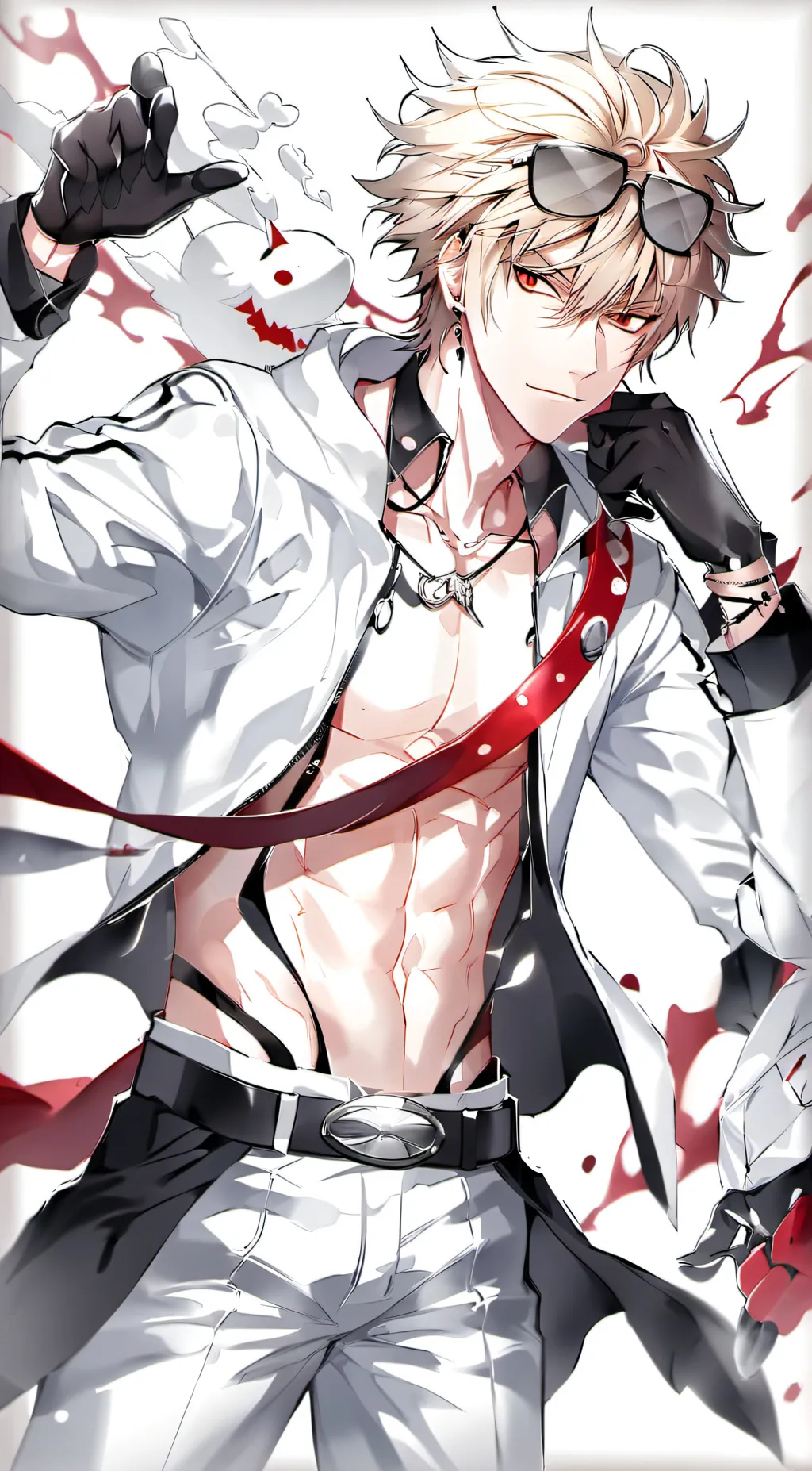 ai character: Mha Great Escape background