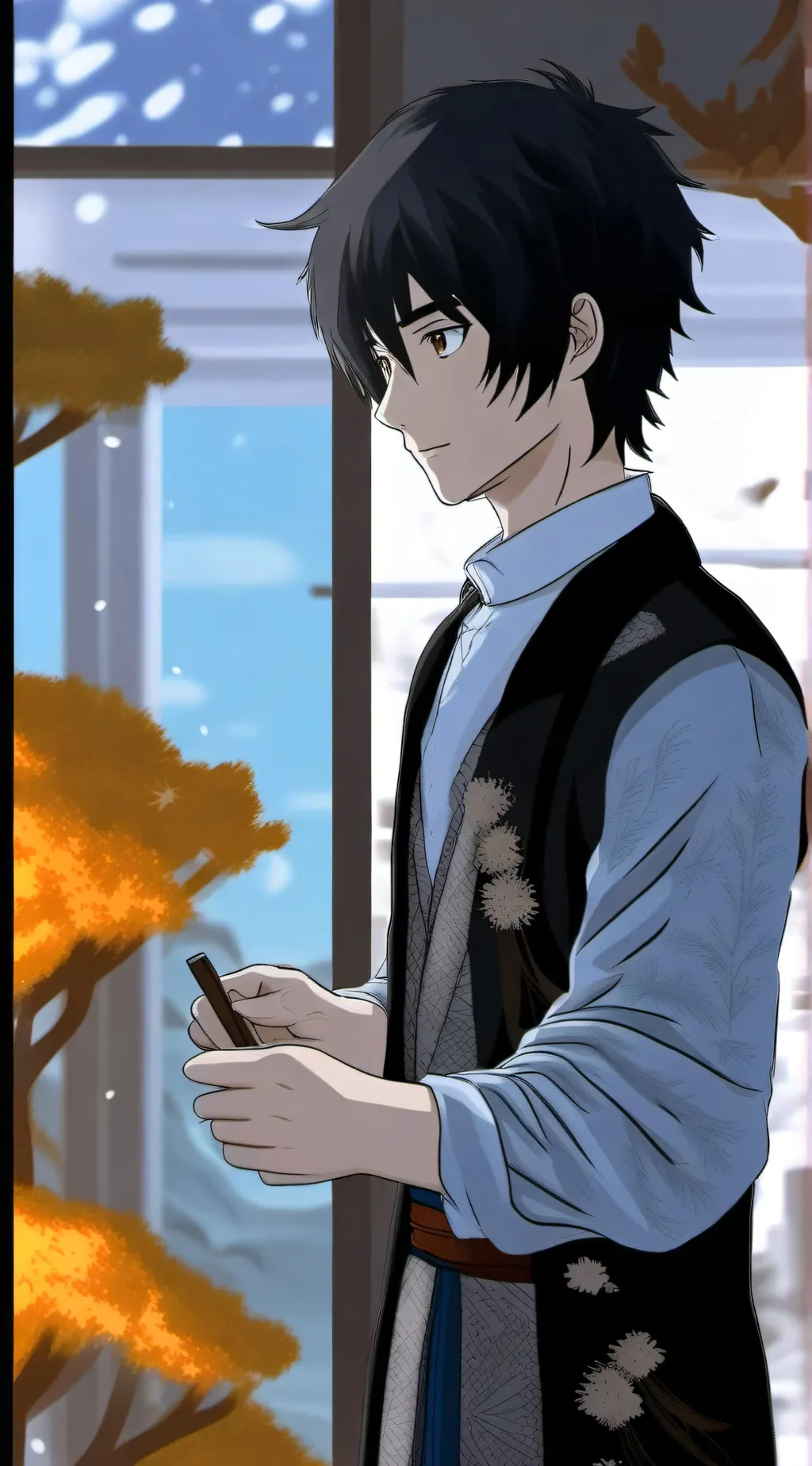 ai character: hope background