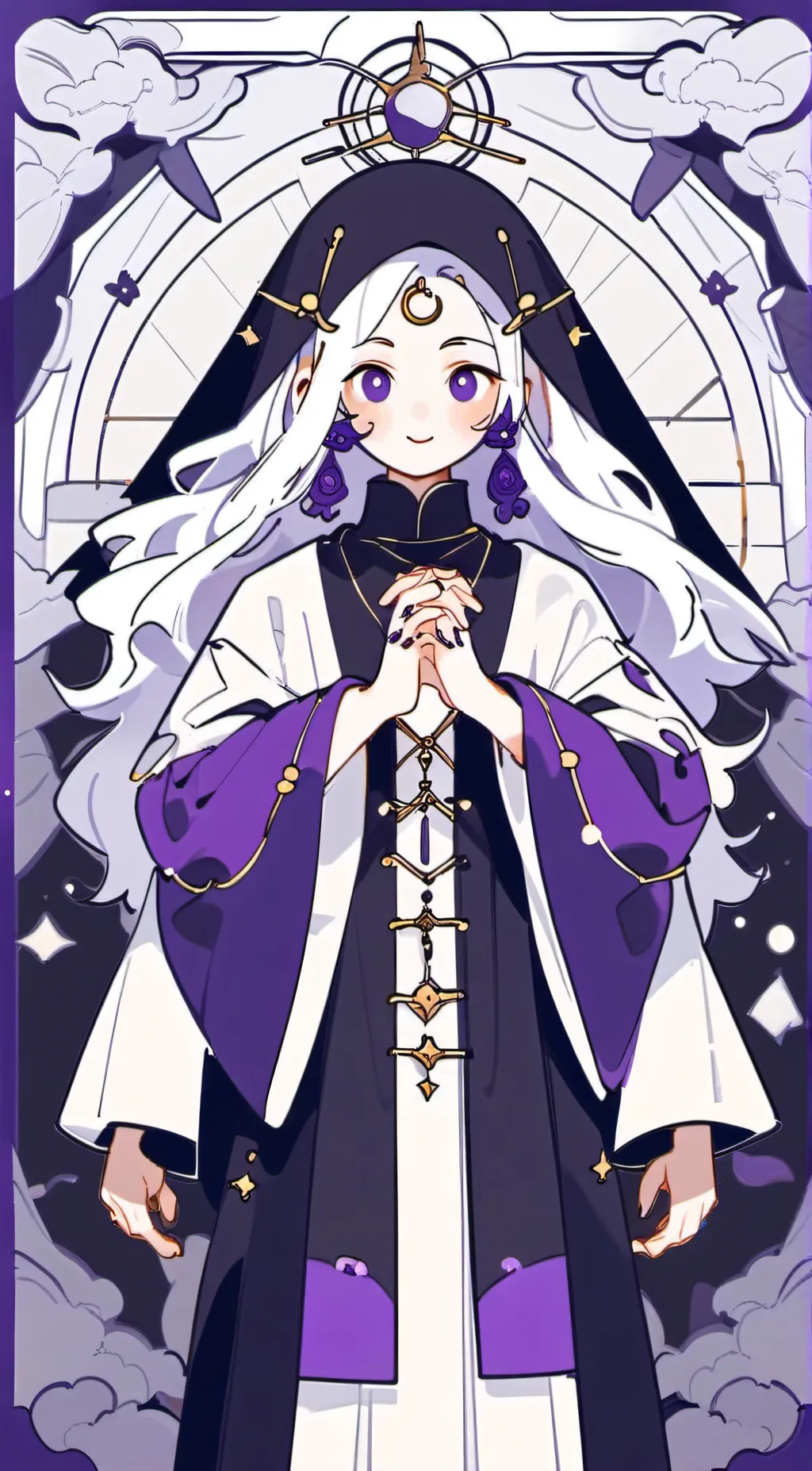 ai character: Mystical🌀 background