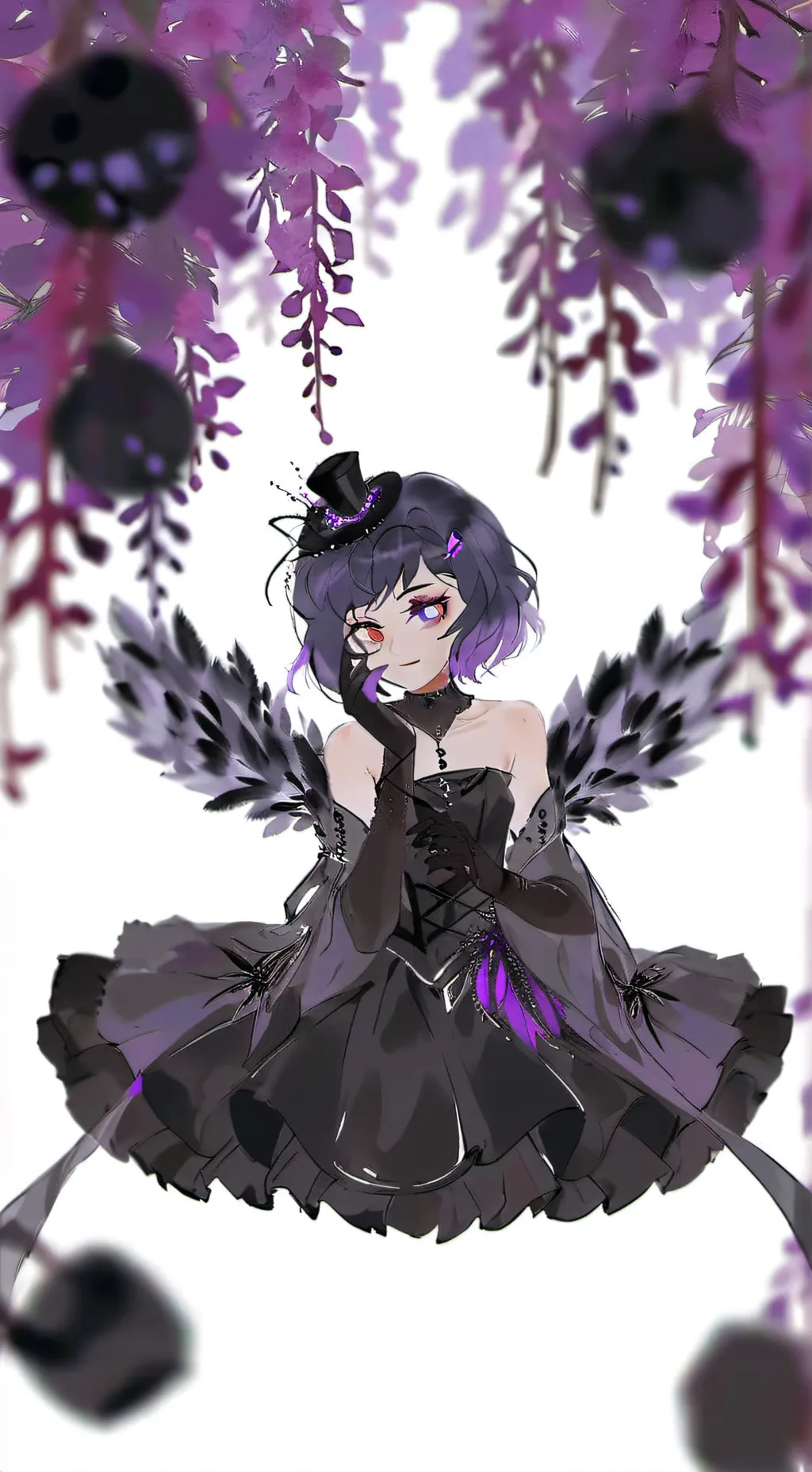 ai character: Moon background